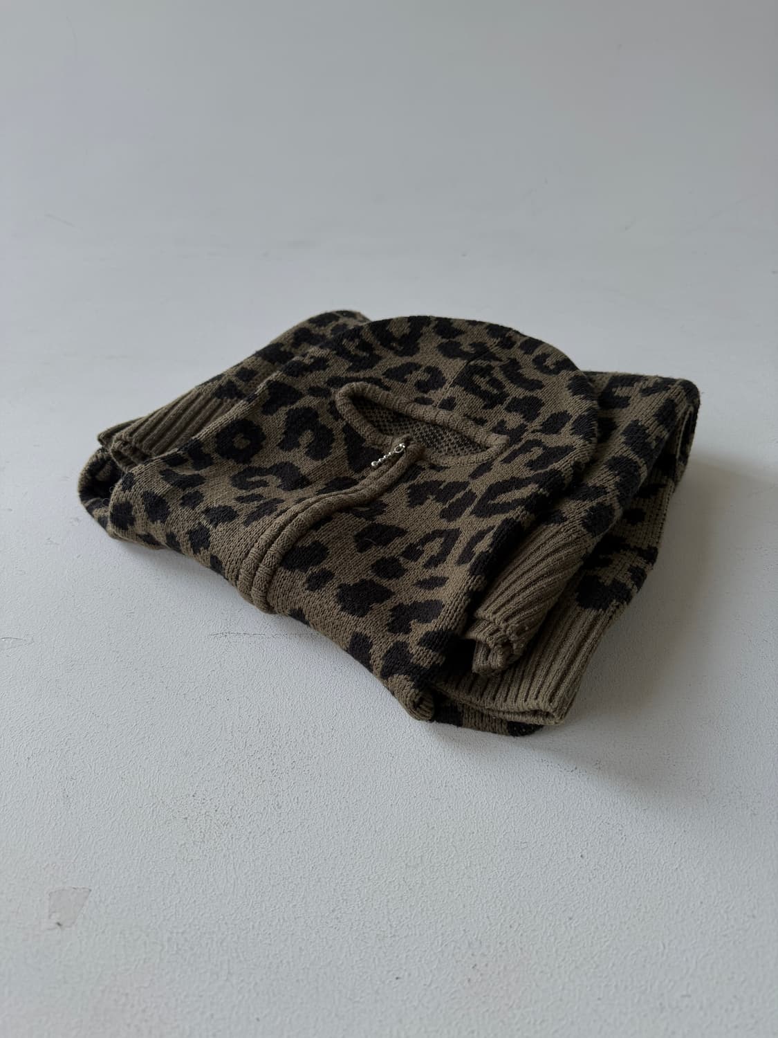 FETCH LEOPARD HOODIE KNIT 상품이미지5