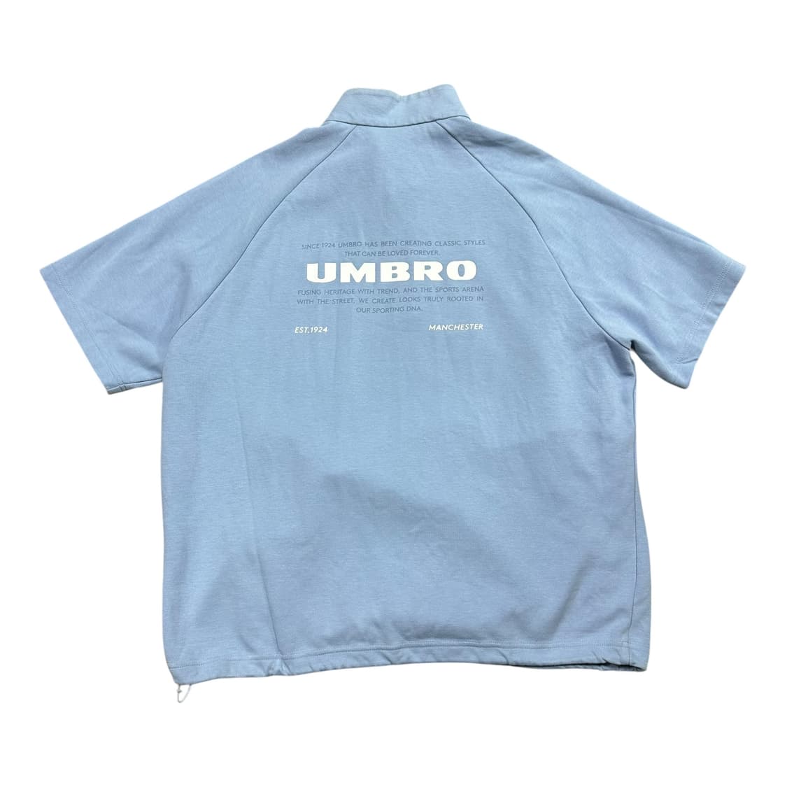 ✨ (바배) 엄브로 하프 반집업 반팔티  상품이미지1