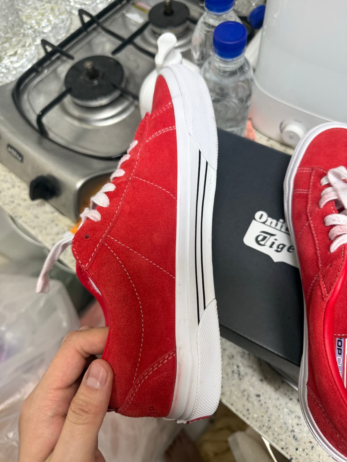 반스 x 슈프림 시드 레드 270판매 상품이미지4