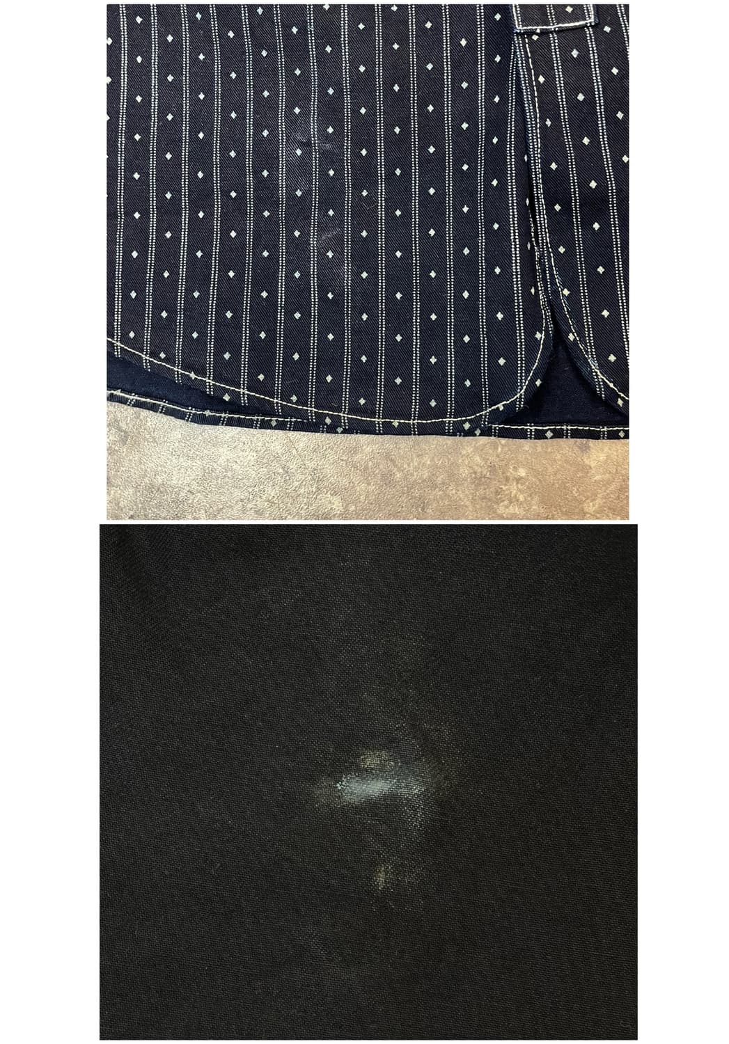 브론슨 와바시 셔츠 네이비 XL #csz1789 상품이미지5