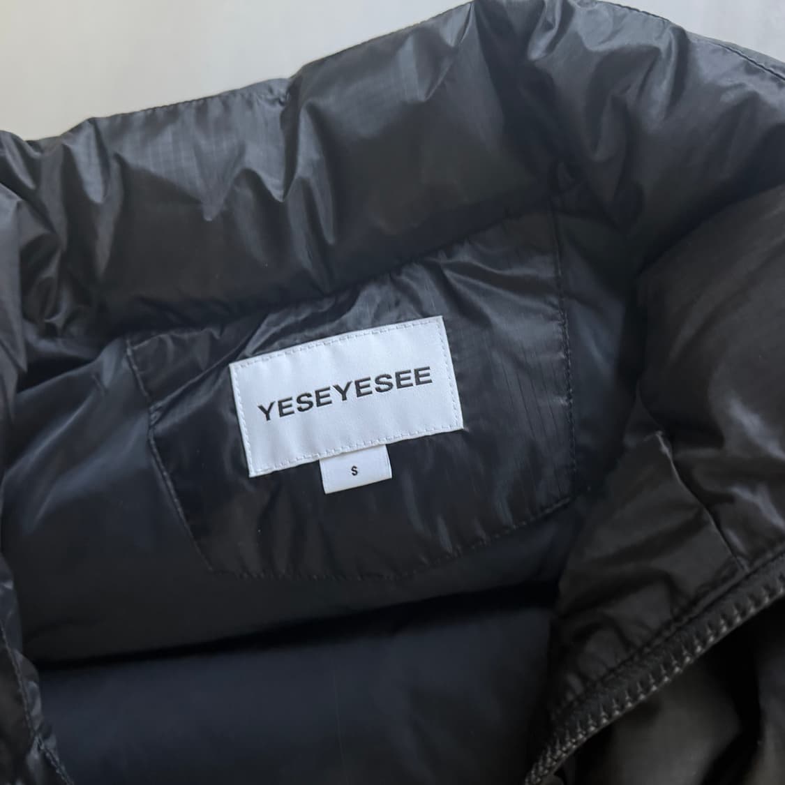 예스아이씨 5B 패딩 블랙 S 상품이미지2
