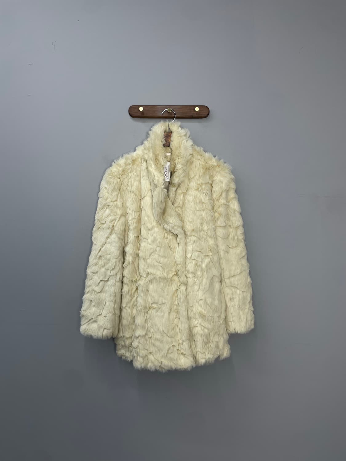 빈티지 퍼 미디 코트 H1503 상품이미지2