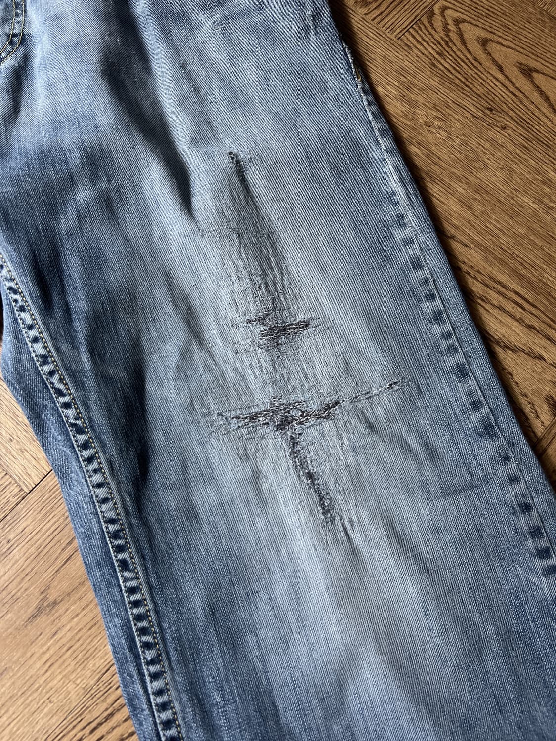 [34]00's 리바이스 실버탭 빈티지 리페어드 와이드 데님 팬츠 상품이미지6