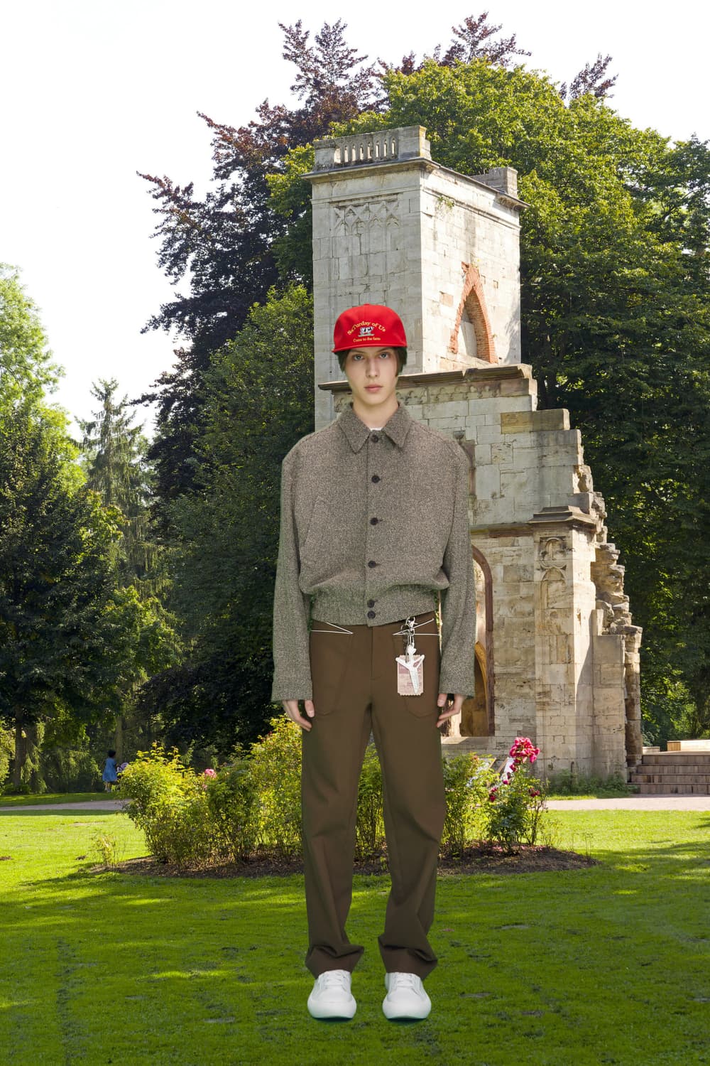 [M] STU 트윌 밴딩 자켓 베이지 브라운 상품이미지4