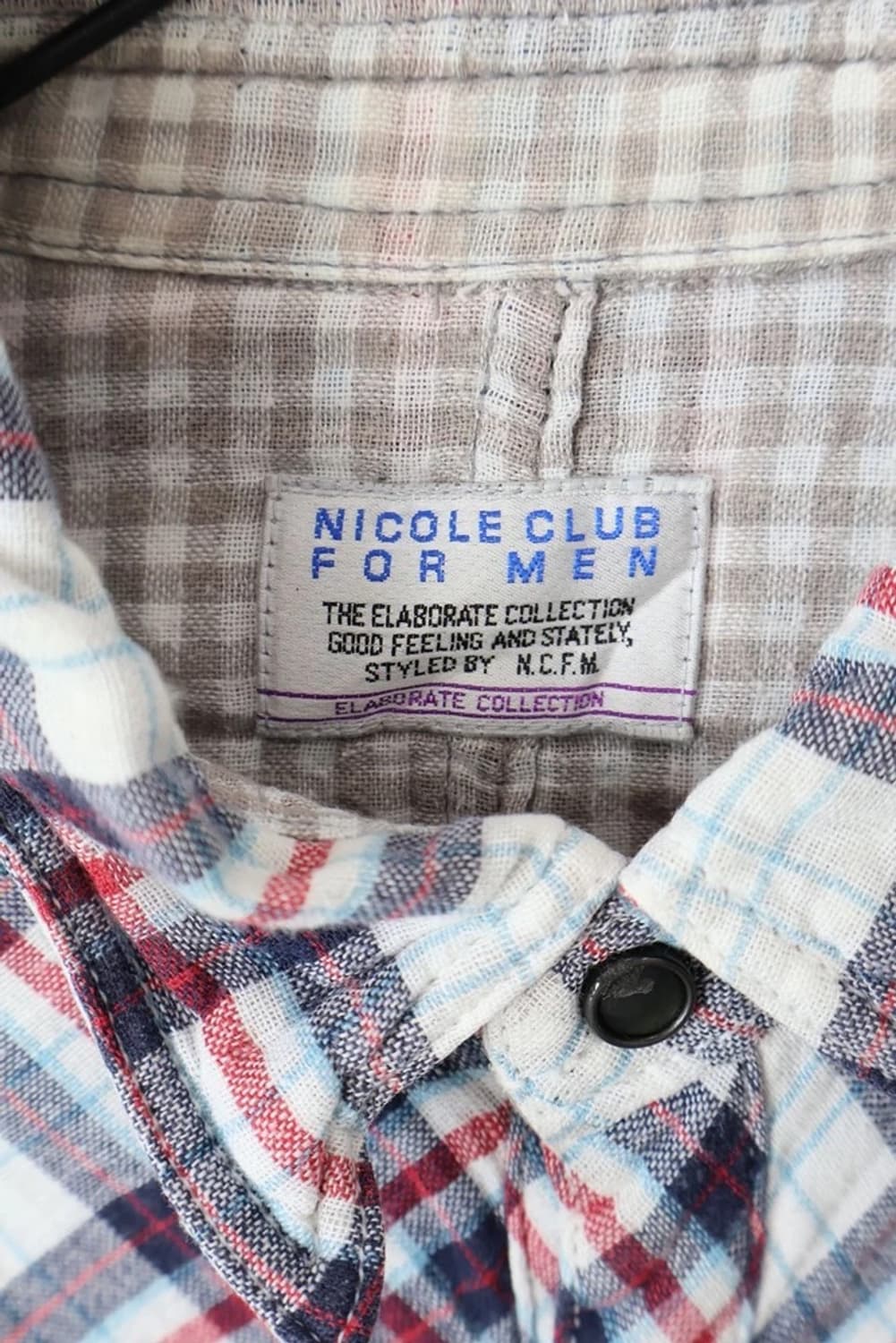 Nicole Club Japan Check Shirt Plaid 상품이미지7