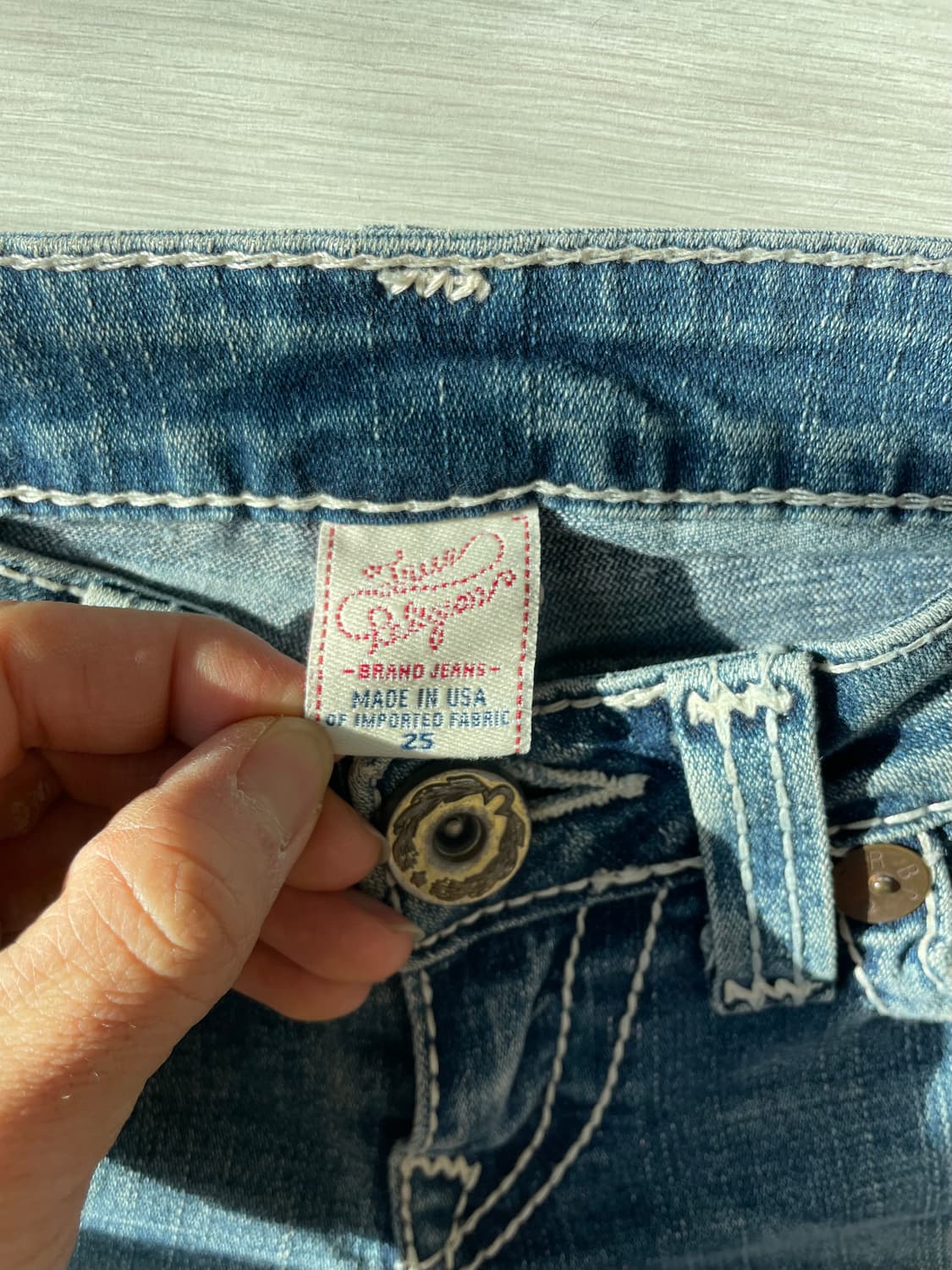 트루릴리젼 부츠컷 데님팬츠 상품이미지5