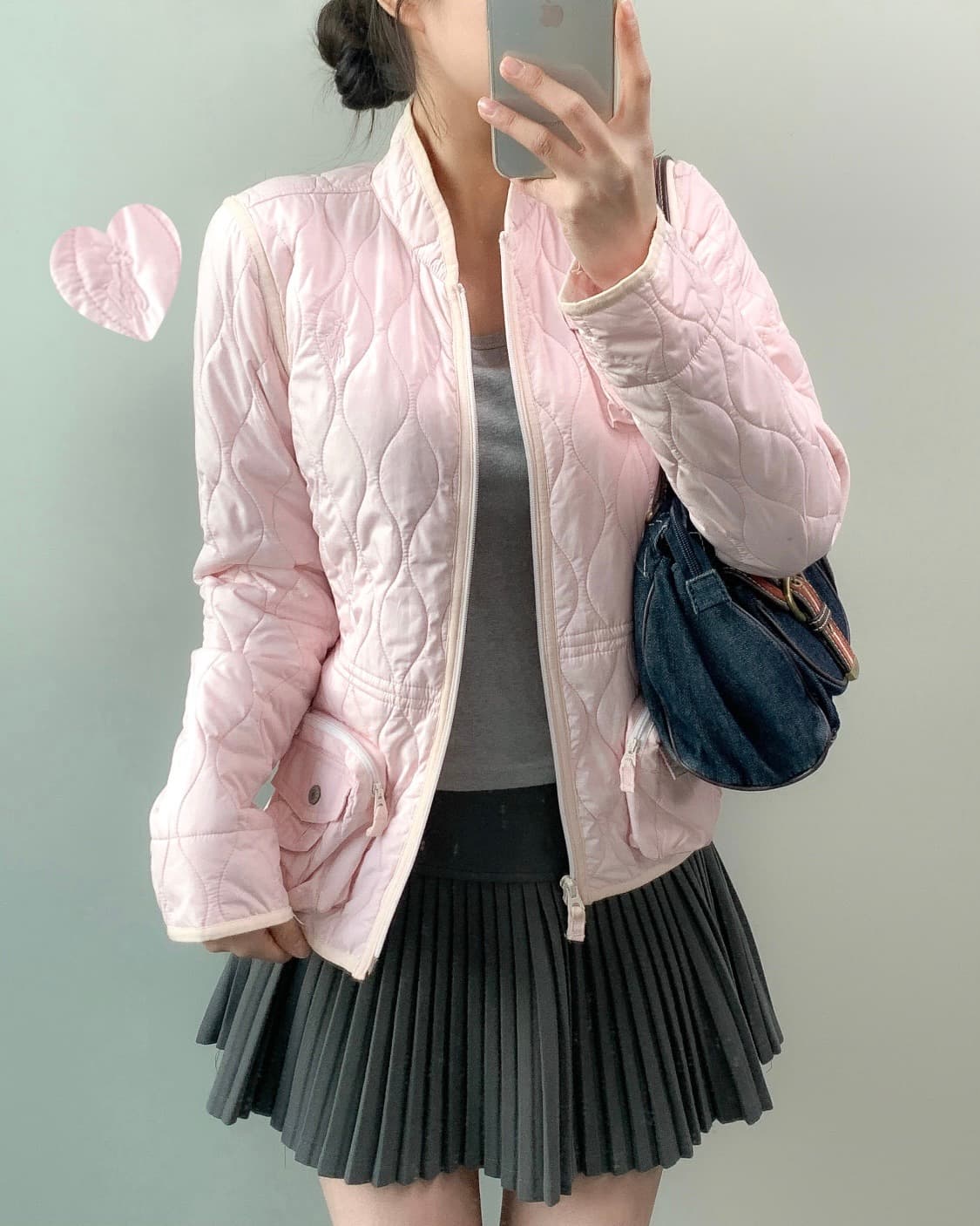 폴로 퀼팅 자켓 상품이미지1