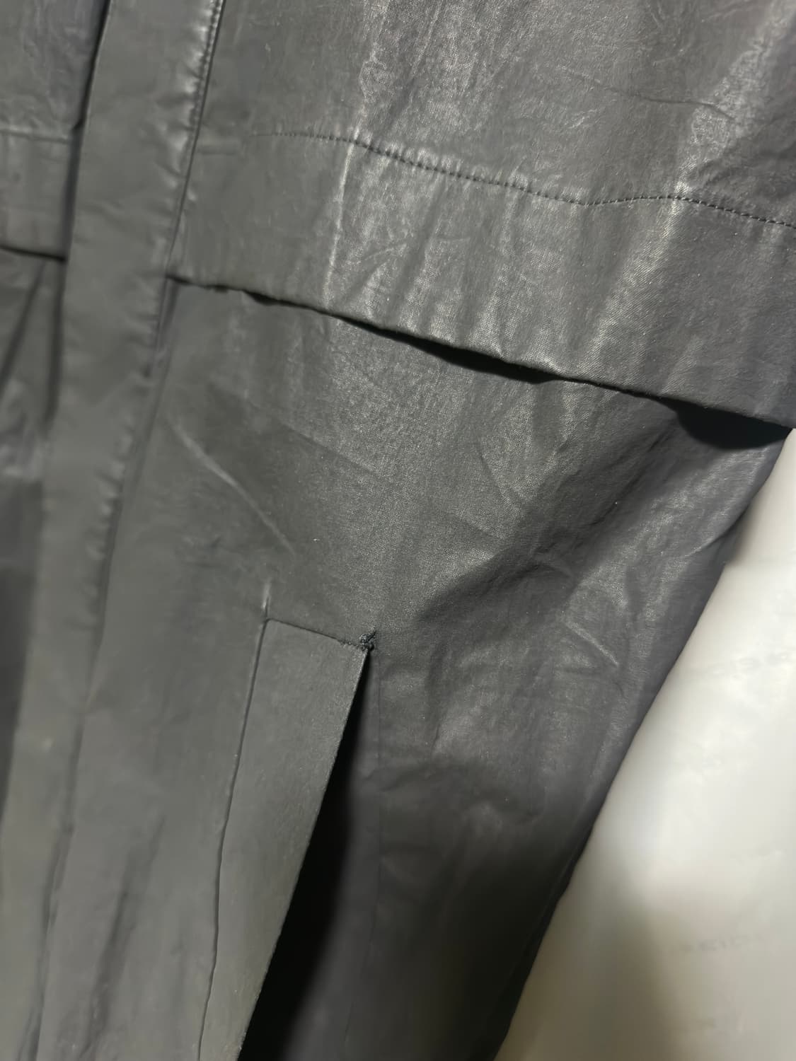 라프시몬스 2008 더블넥 히든 앞단추 파카 자켓 상품이미지6