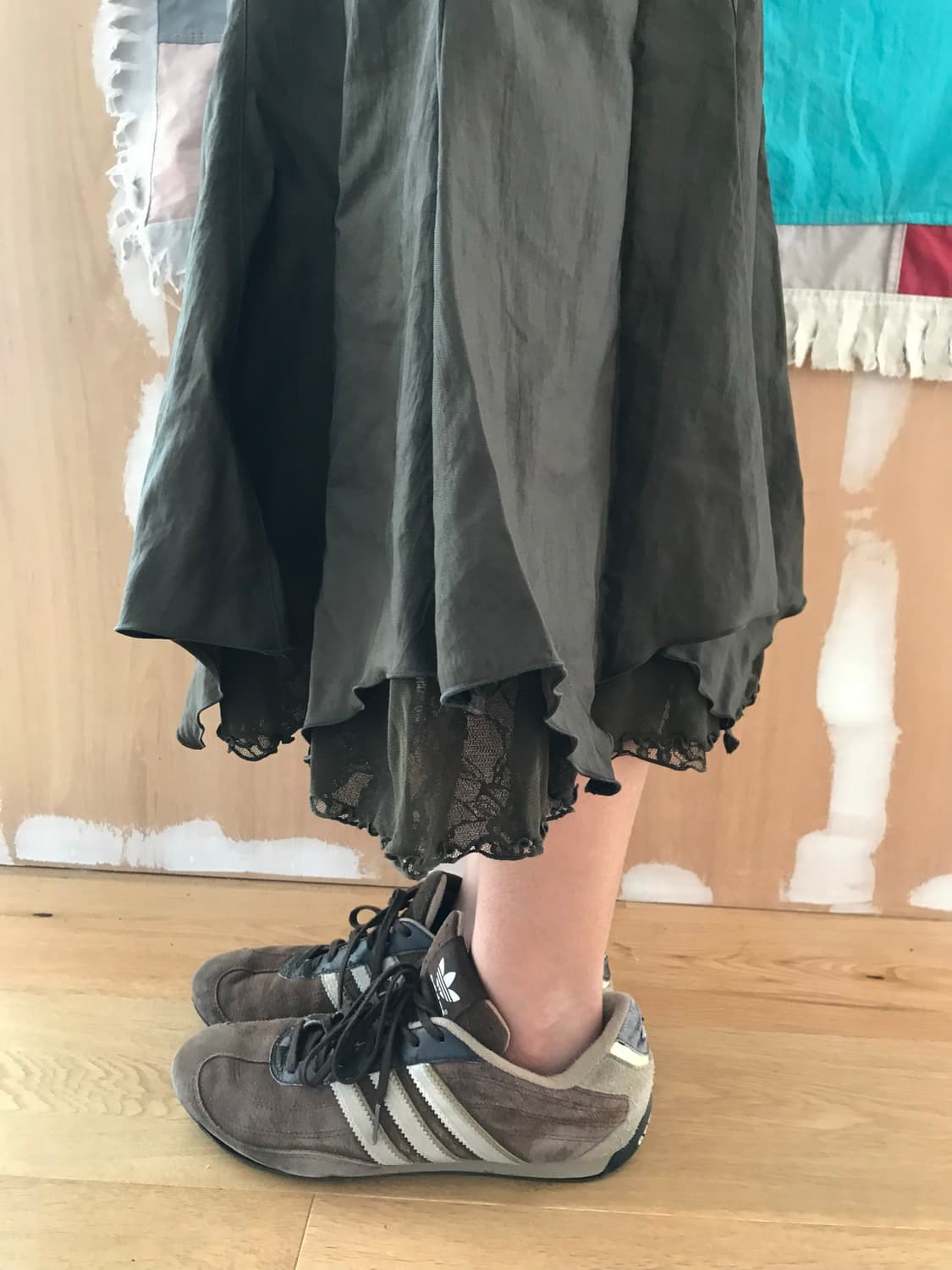 vintage pocket lace skirt (27inch) 상품이미지4