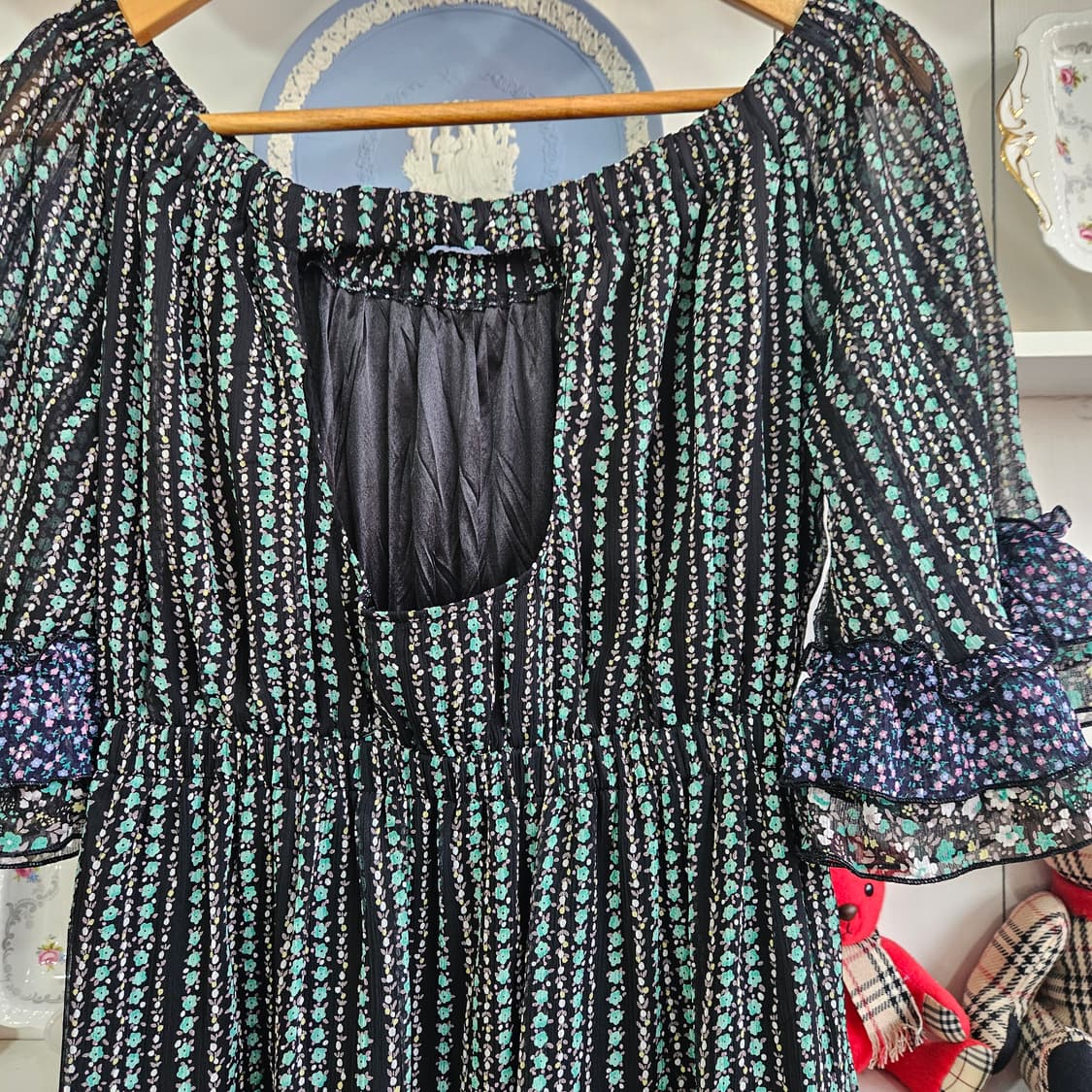 플라워 패턴 캉캉 원피스 상품이미지6