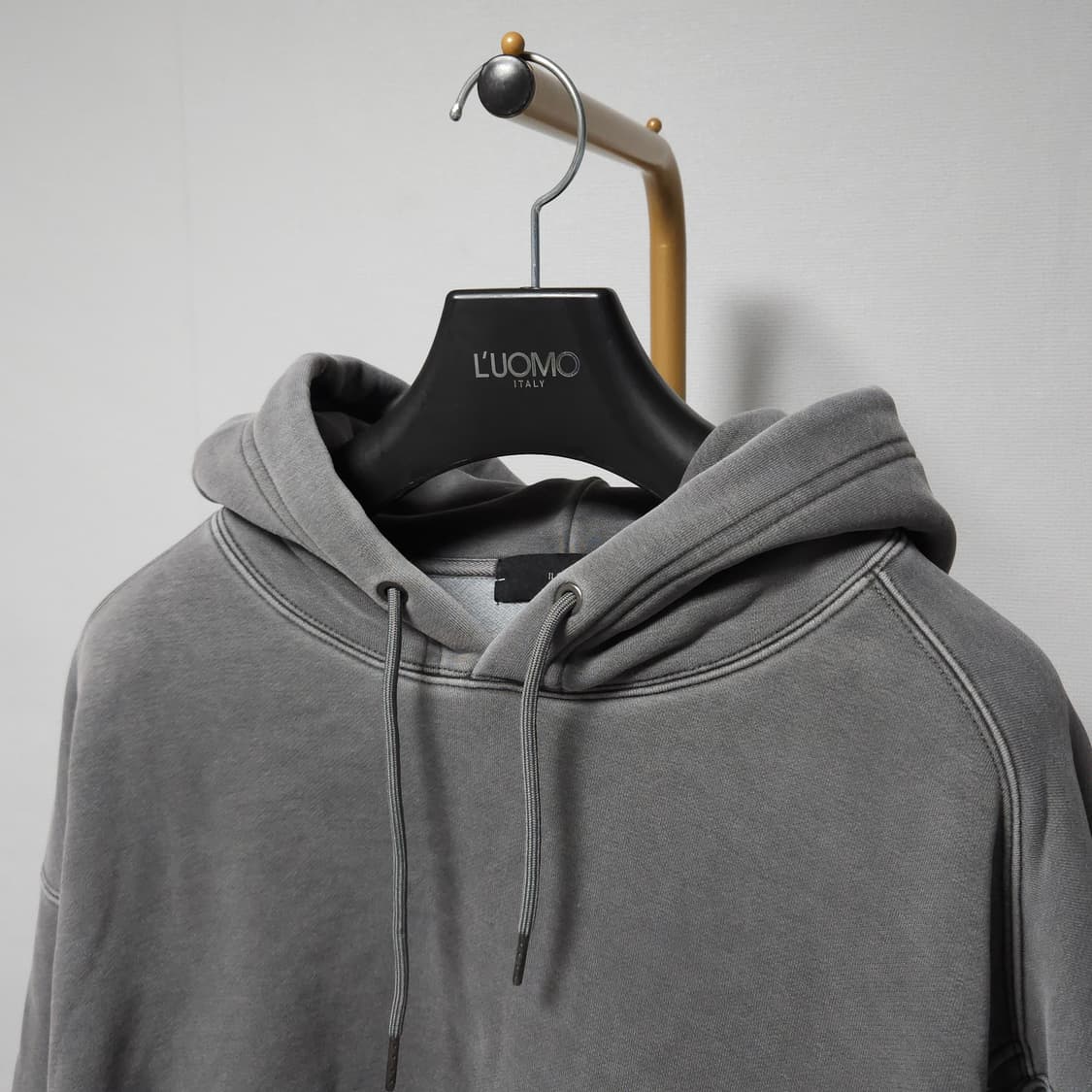 XL ) 일꼬르소 피그먼트 오버핏 해비 후드티 상품이미지2