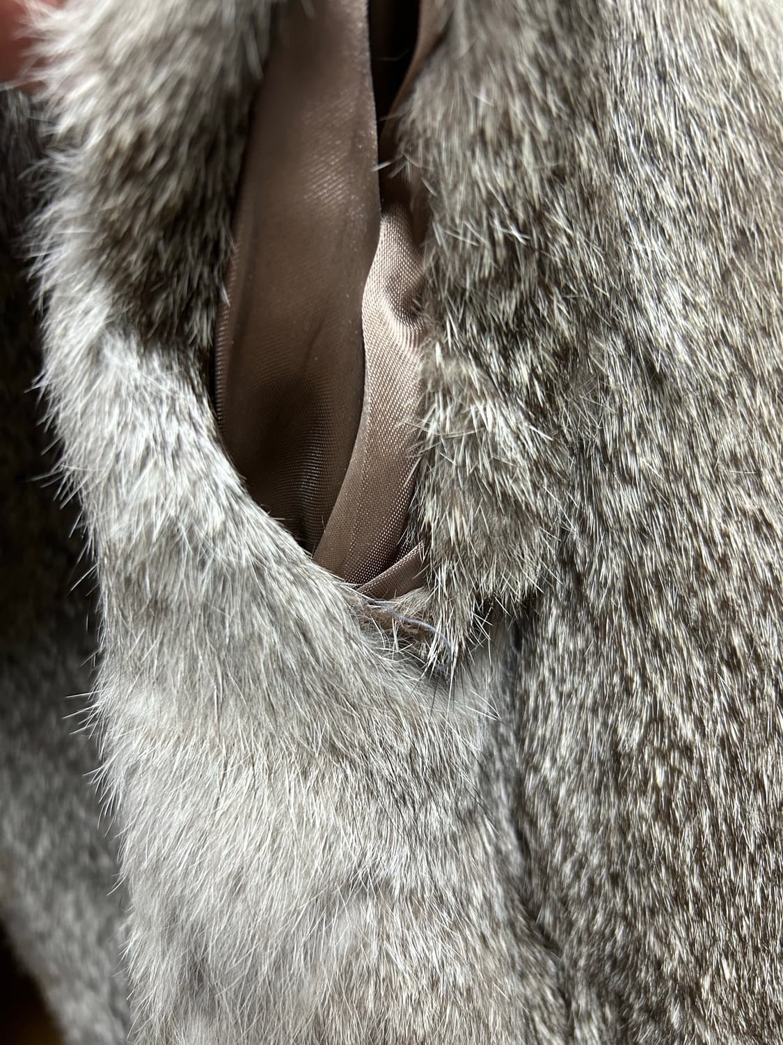 safuron 빈티지 리얼 퍼자켓 천연 모피 상품이미지5