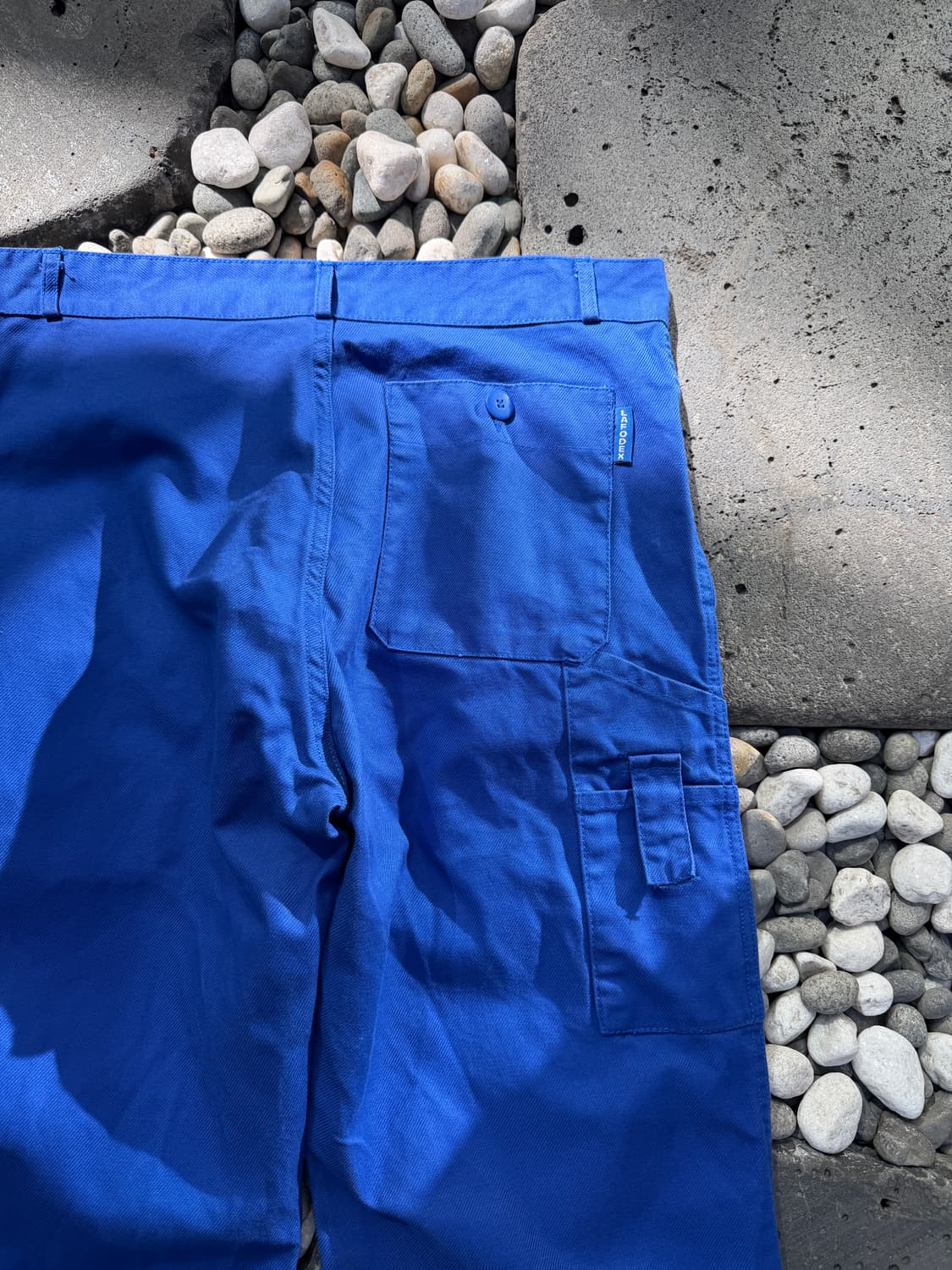 1990s LAFODEX WASHED BLUE 빈티지 프렌치워크팬츠 상품이미지10