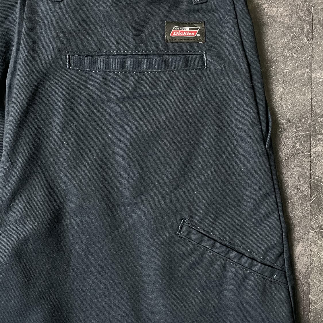 DICKIES 디키즈 빈티지 네이비 코튼 워크 팬츠 A00858 상품이미지7