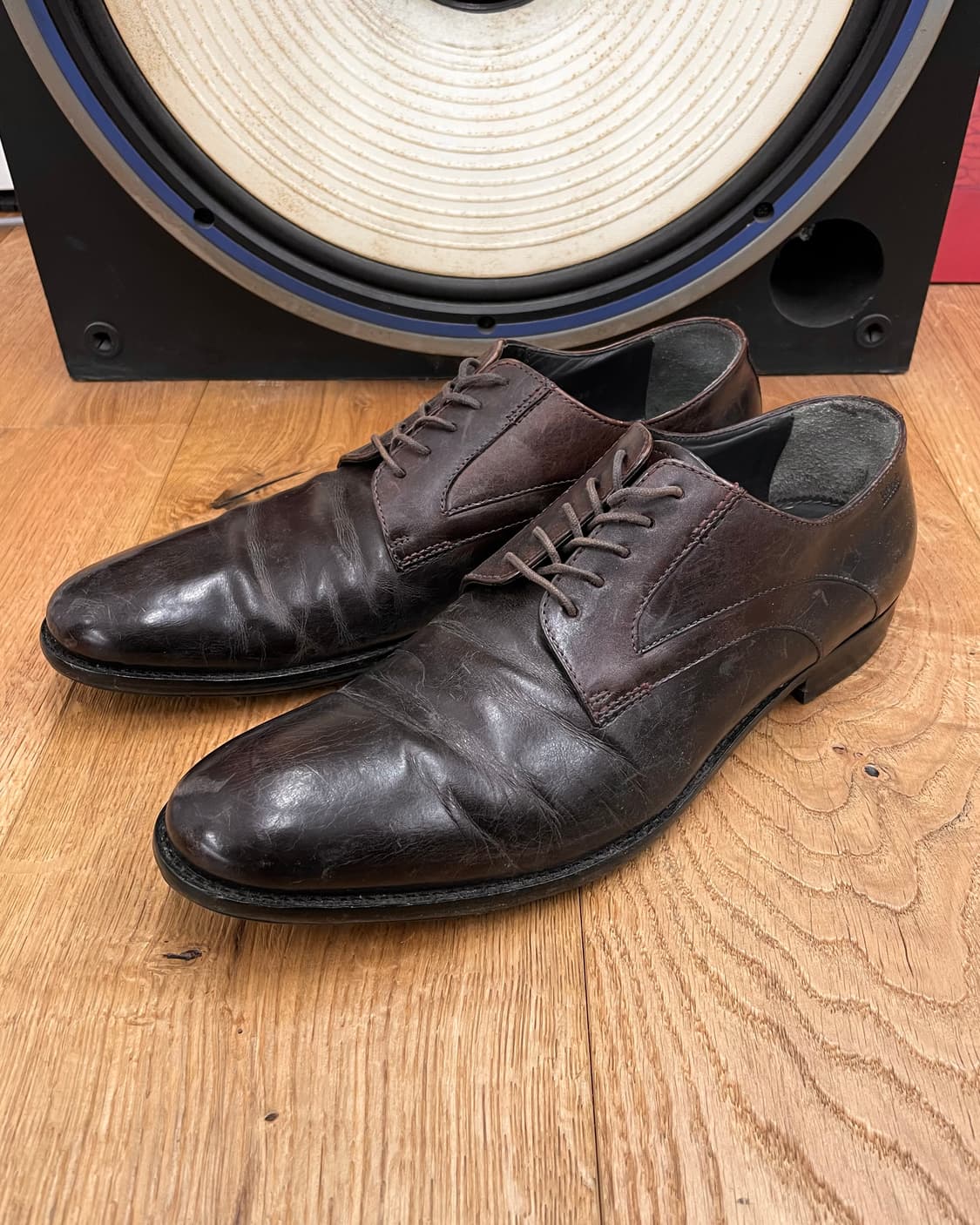 [270] 휴고보스 레더 구두 상품이미지1