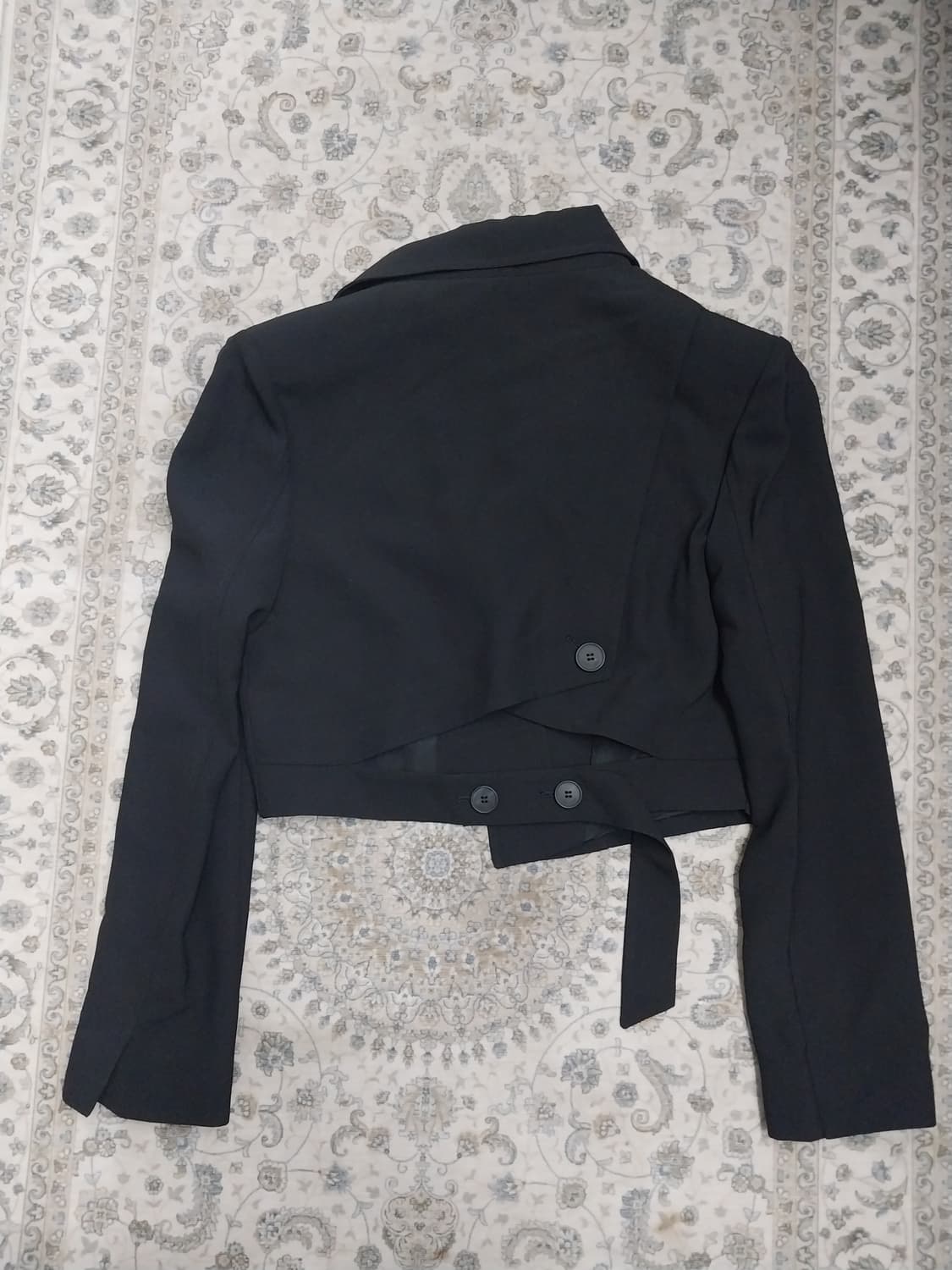 Jucy Judy 블랙 크롭 블레이저 85 (44반-55) 상품이미지2