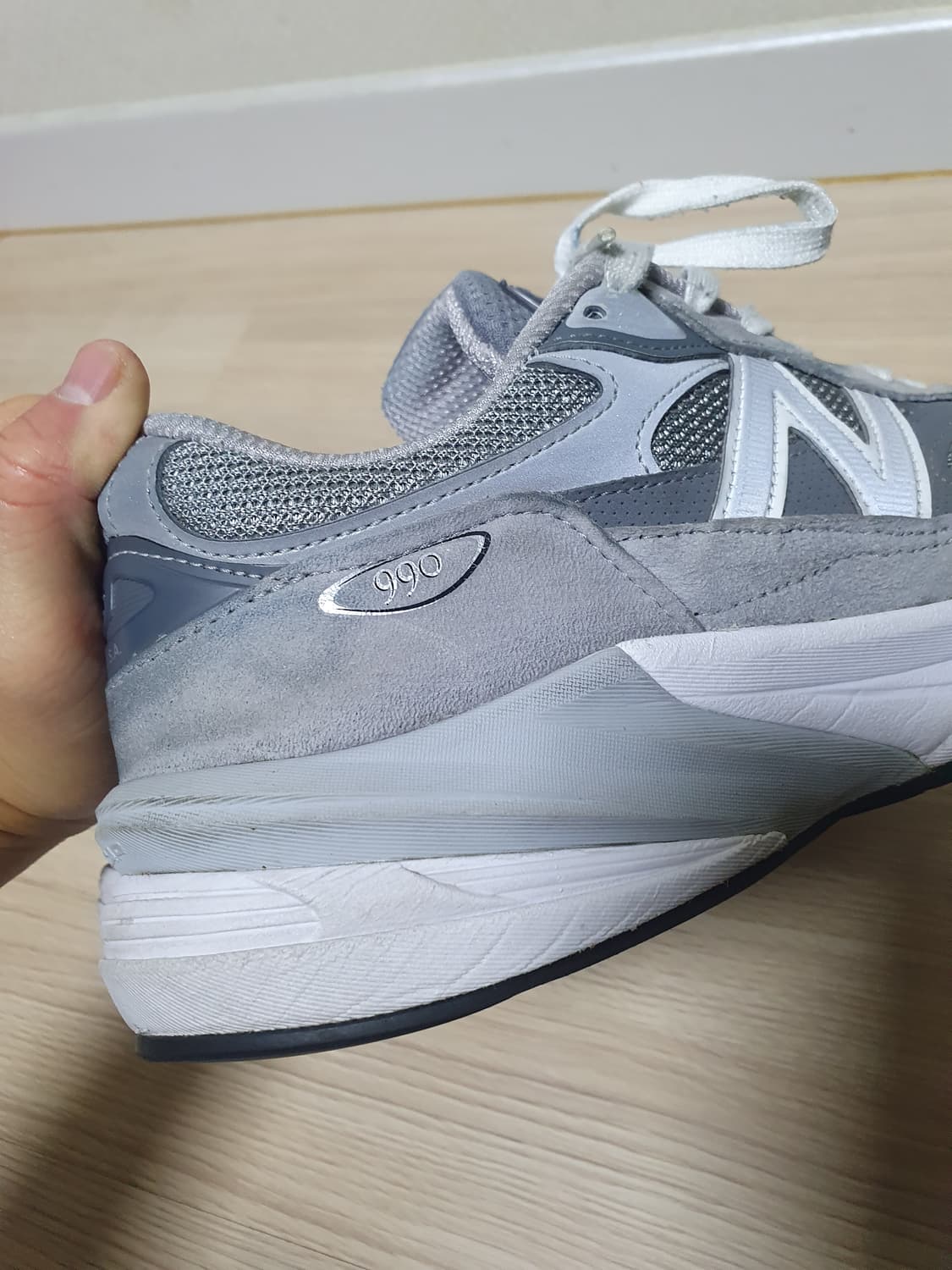 뉴발란스 990v6 그레이 운동화 265 상품이미지7