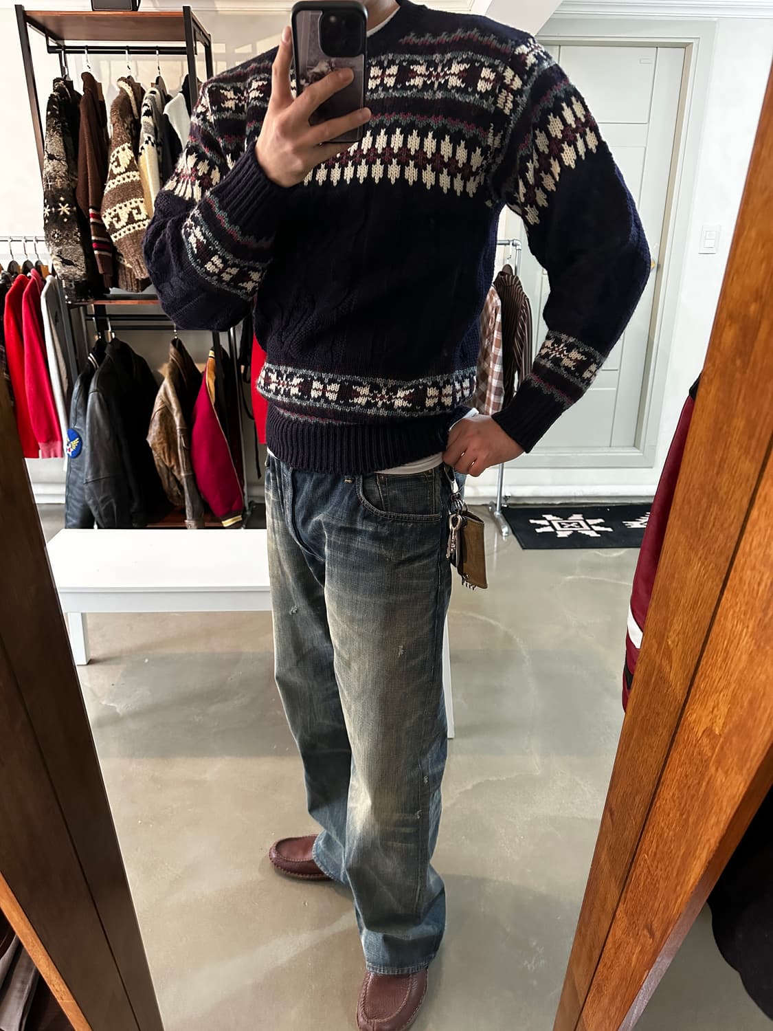 맥그리거 페어아일 빈티지 스웨터 니트 상품이미지2