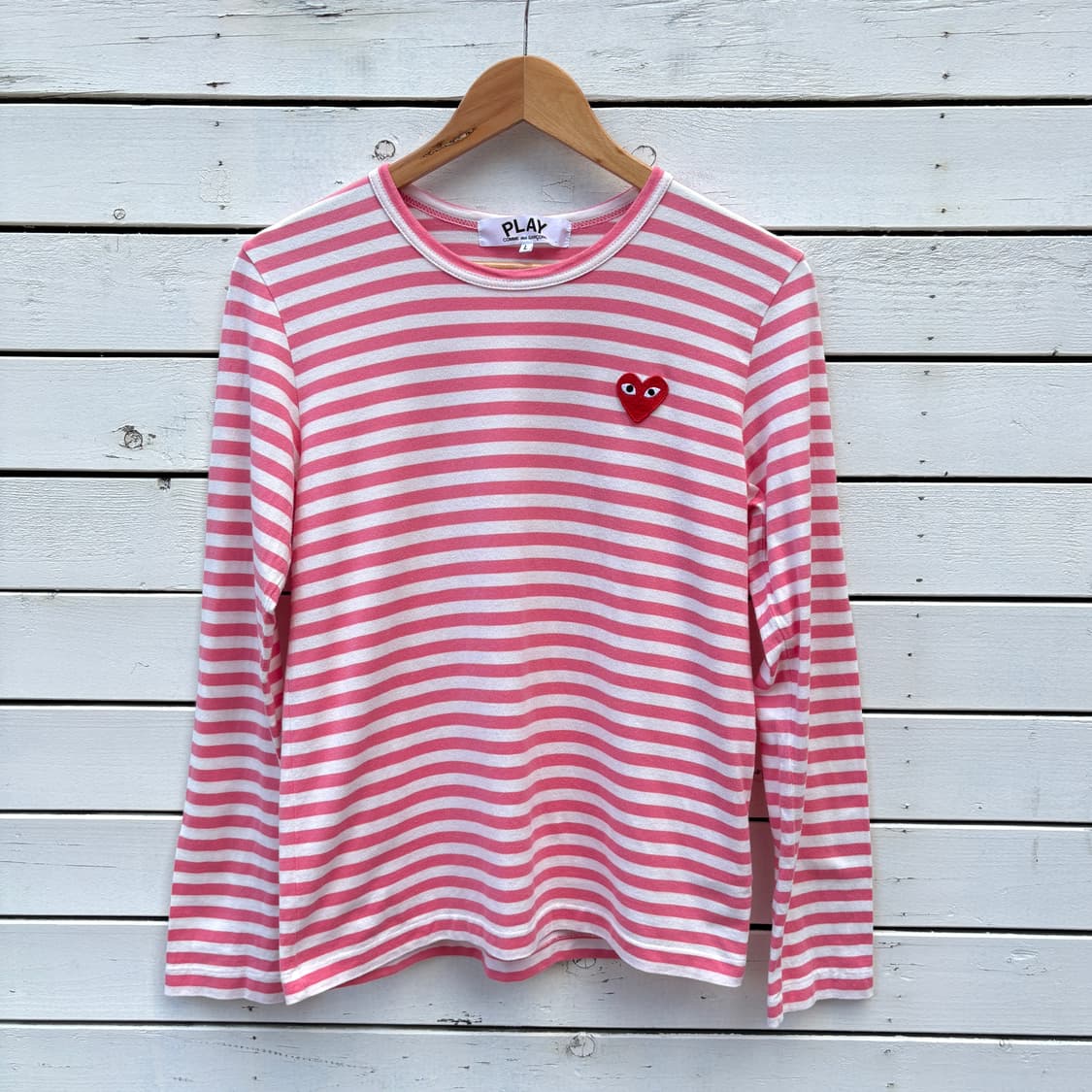 Comme des Garcons 꼼데가르송 스트라이프 롱슬리브 티셔츠 상품이미지1