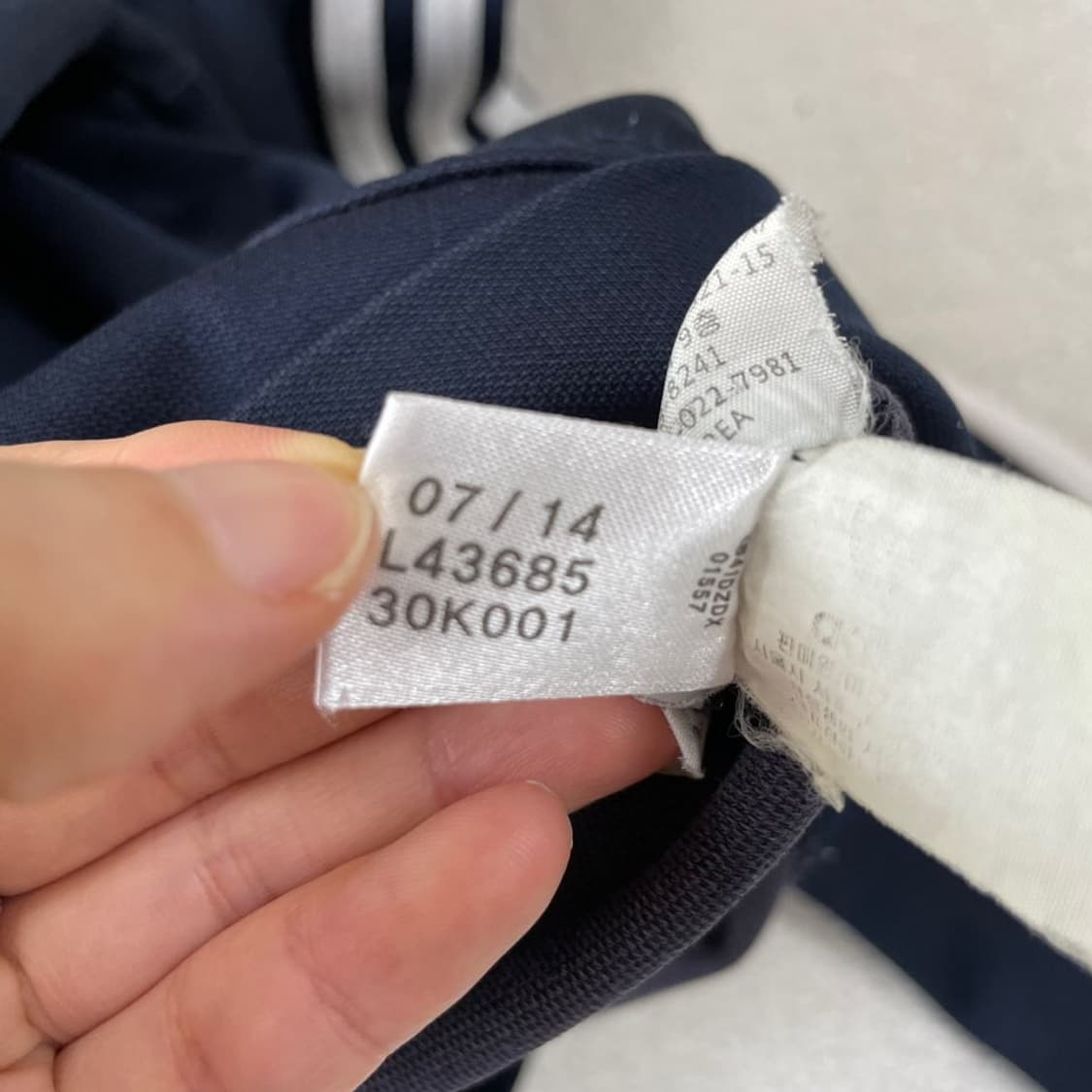 100 아디다스 유로파 네이비 져지 상품이미지6