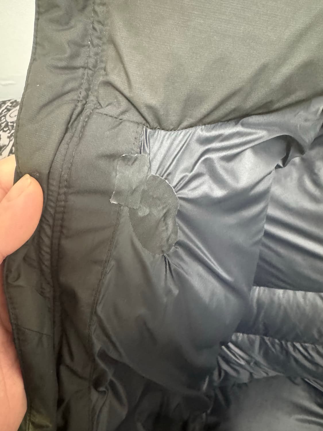 노스페이스 눕시 패딩 2XL(110) 1992블랙 상품이미지4