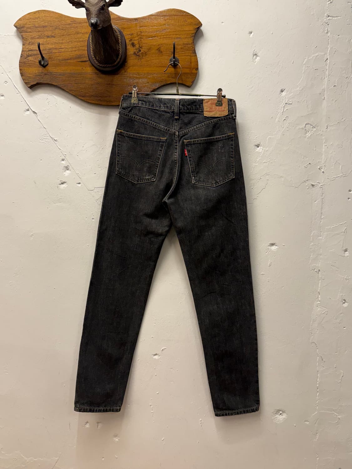 90s Japan Levi's 603 Slim Tapered Black  상품이미지1