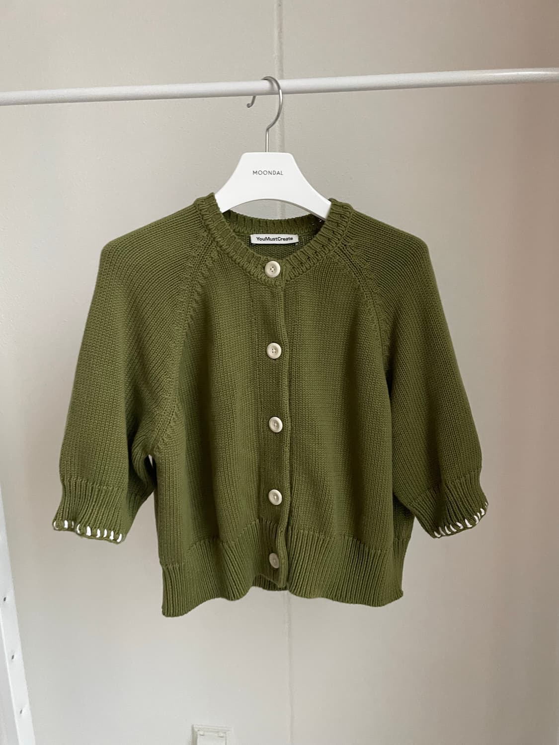 YMC 콰이 니트 그린 S 상품이미지5