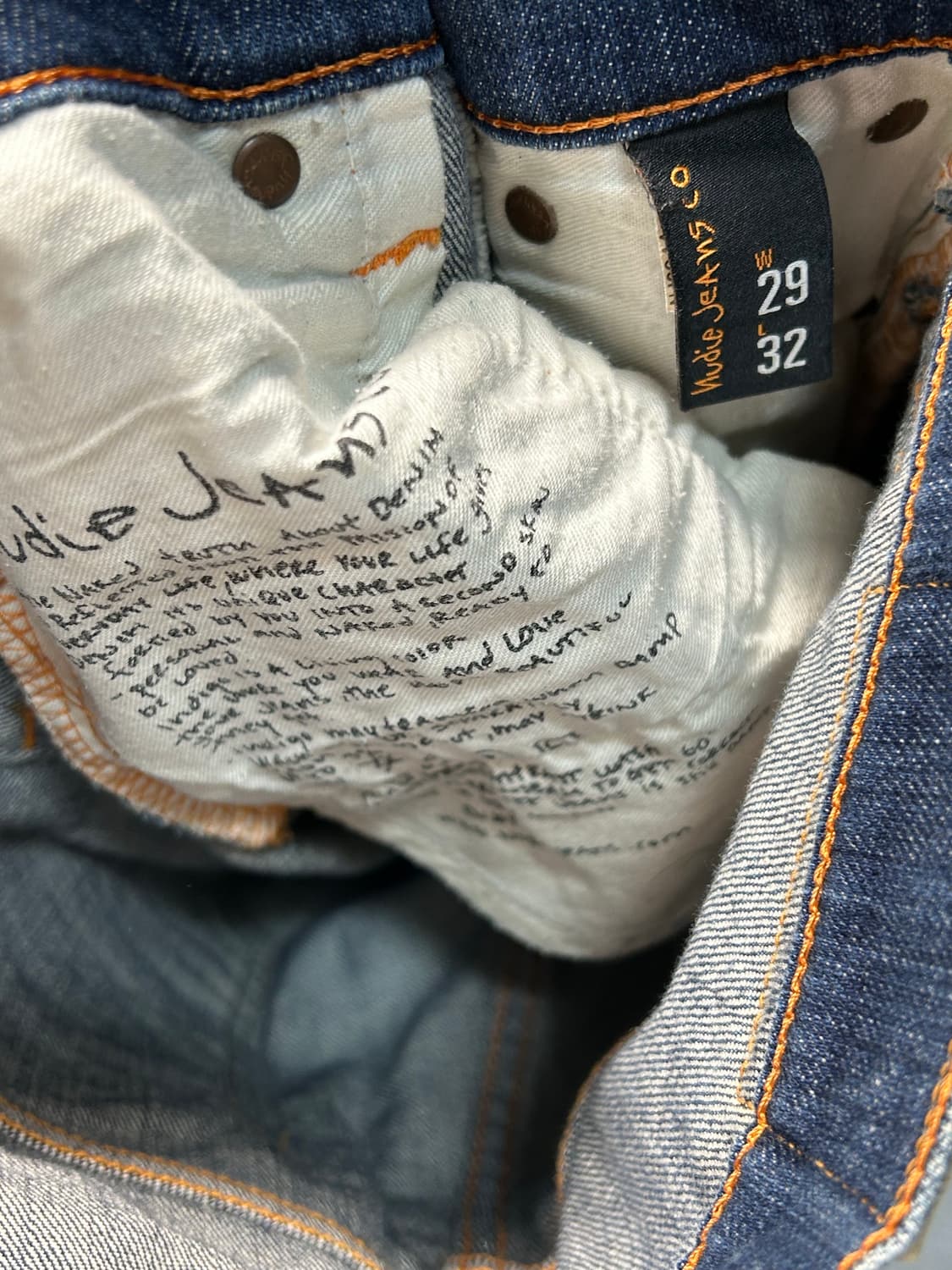 Nudie Jeans classic denim pants 상품이미지4