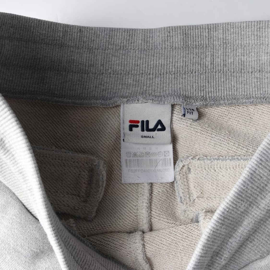 FILA 에센셜 루즈핏 조거 팬츠 그레이 S 상품이미지6