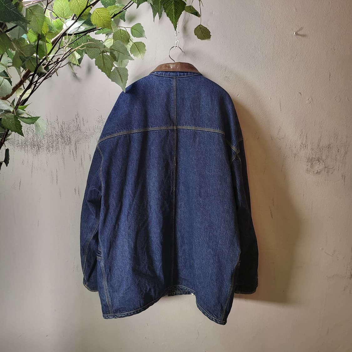 90s 펠레펠레 데님 자켓 (XL) 상품이미지7