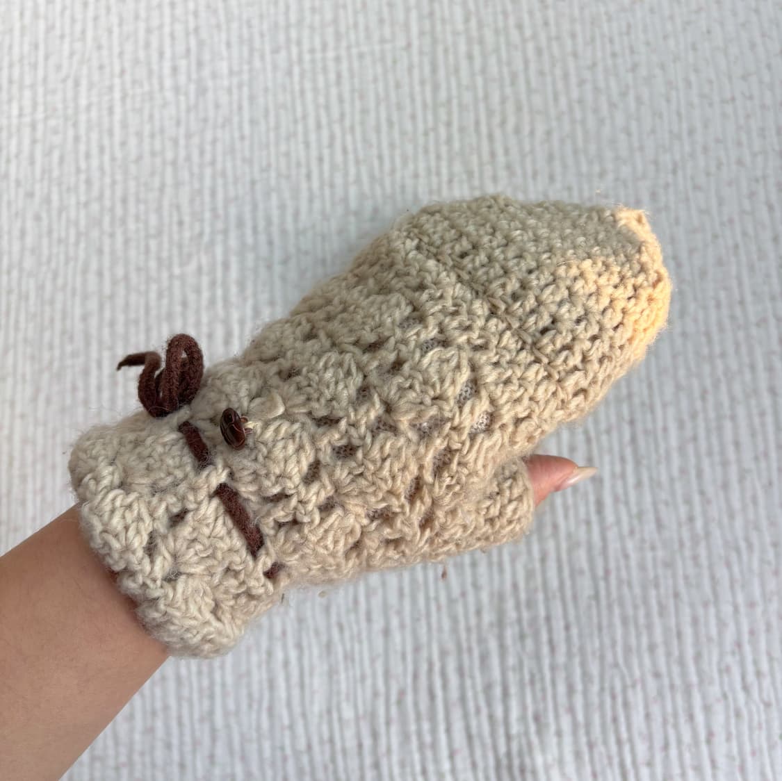 JPN/ 모리걸핸드워머 빈티지핸드워머 모리룩워머 모리걸벙어리장갑 상품이미지5