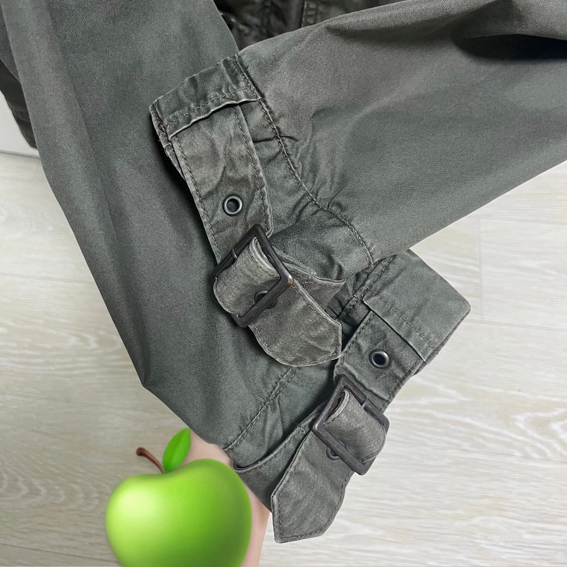 빈티지 카키 유틸리티 워싱 자켓 야상 vintage jacket 상품이미지2