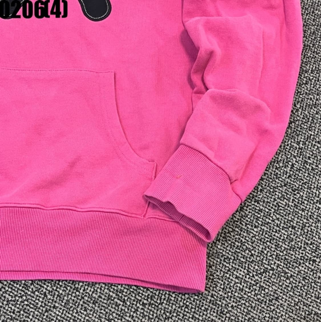 [M] 에비수 EVISU 핑크 후드티 0206(4) 상품이미지3