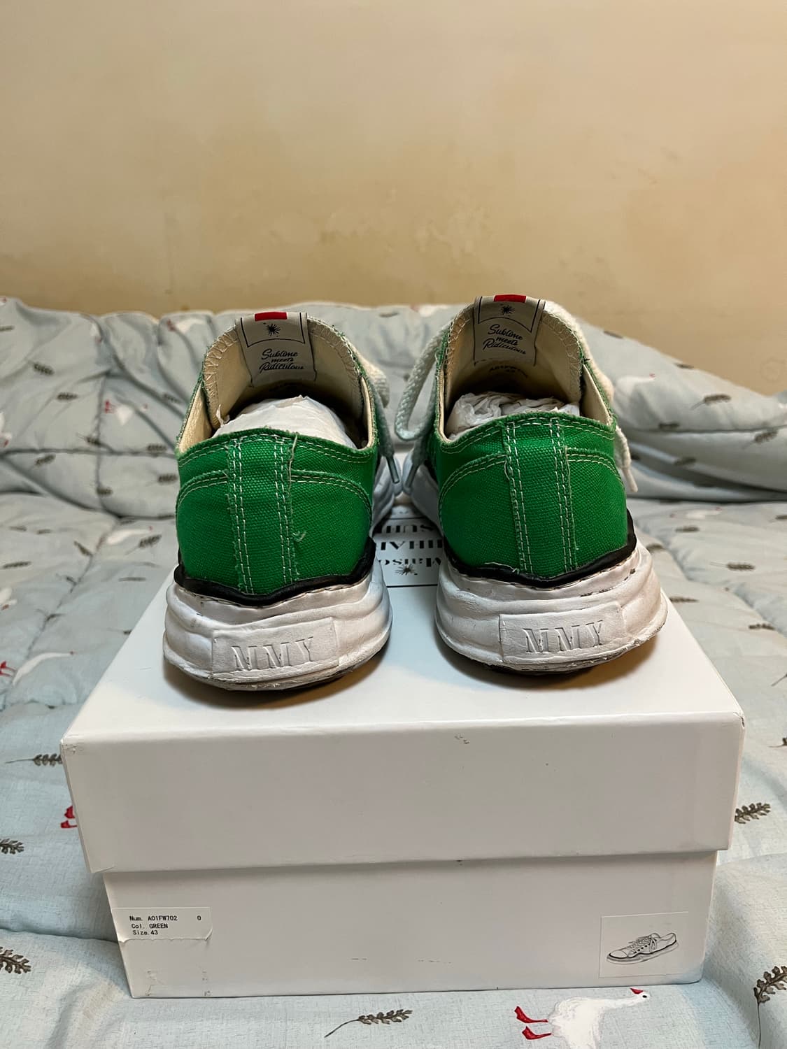 메종 미하라 야스히로 피터슨 그린 43size 상품이미지5