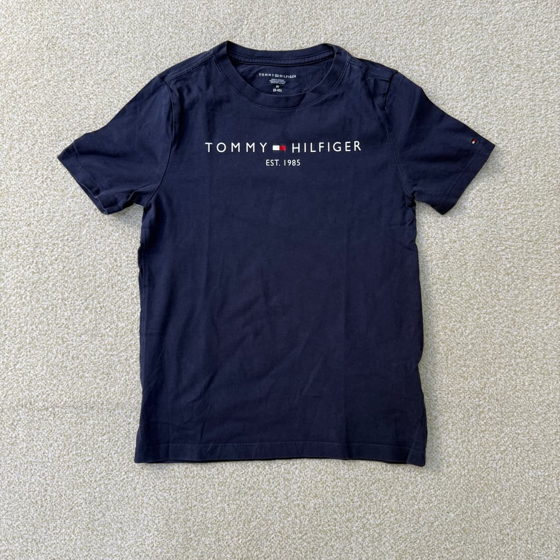 M 8-10 타미힐피거 크루넥 반팔티 0204T2 상품이미지1