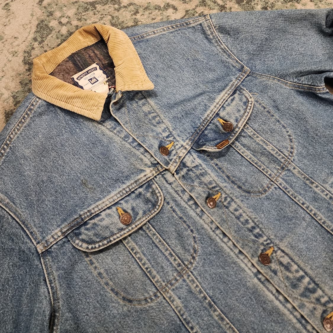 80s 오리지날 LEE-LJ 데님자켓 상품이미지3