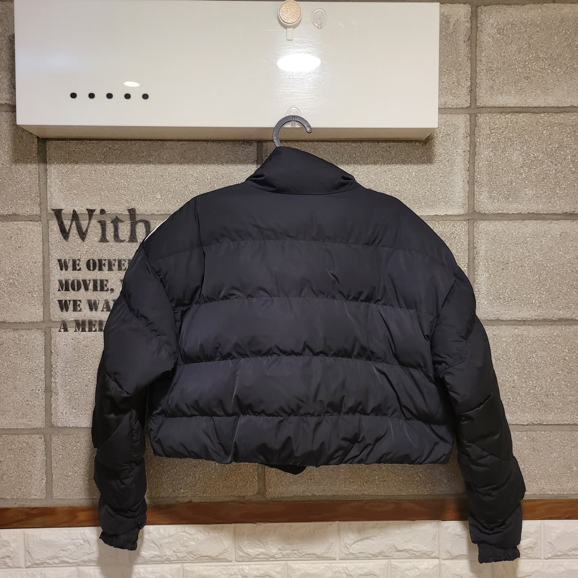 아디다스 W 크롭 푸퍼 패딩 M 상품이미지2