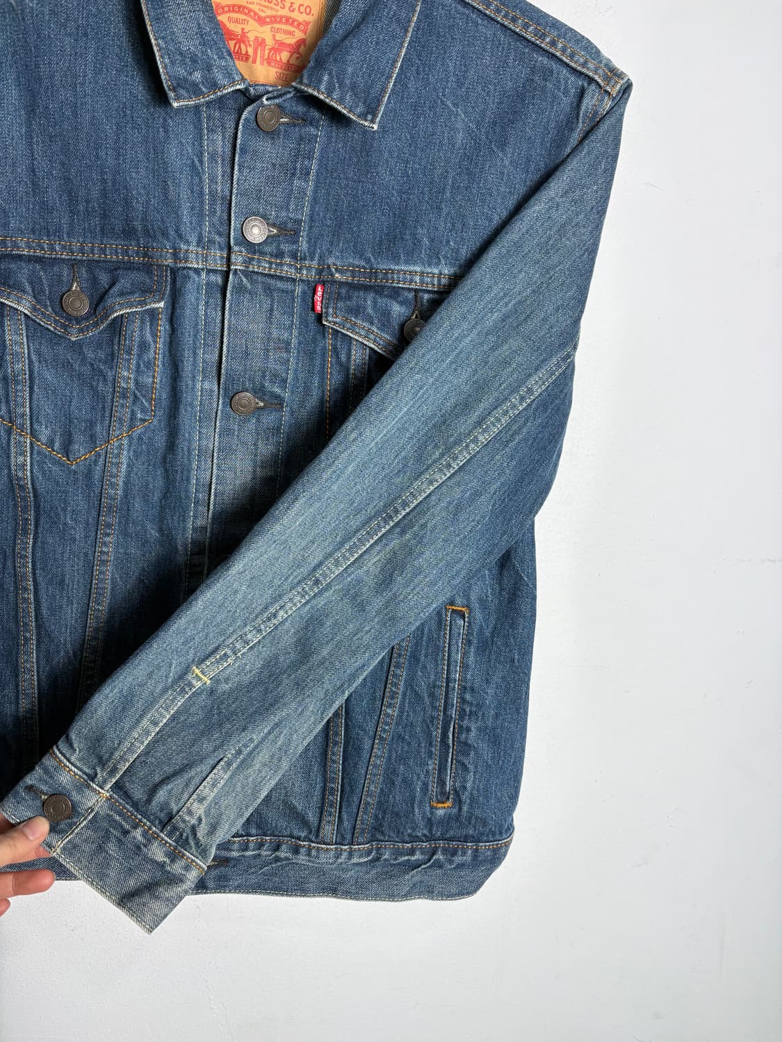 Levis 리바이스 3세대 중청 데님 트러커 자켓 상품이미지7