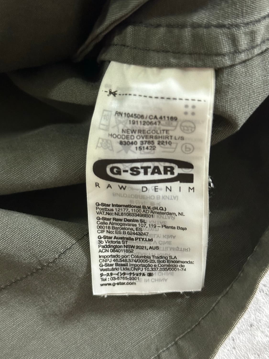 G-STAR RAW 뉴 레콜라이트 야상 003 상품이미지5