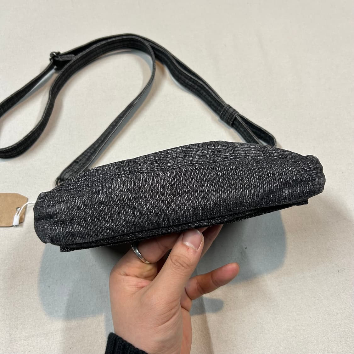 요시다 포터 온스 코튼 흑청 데님 숄더백 크로스백 V3 상품이미지5