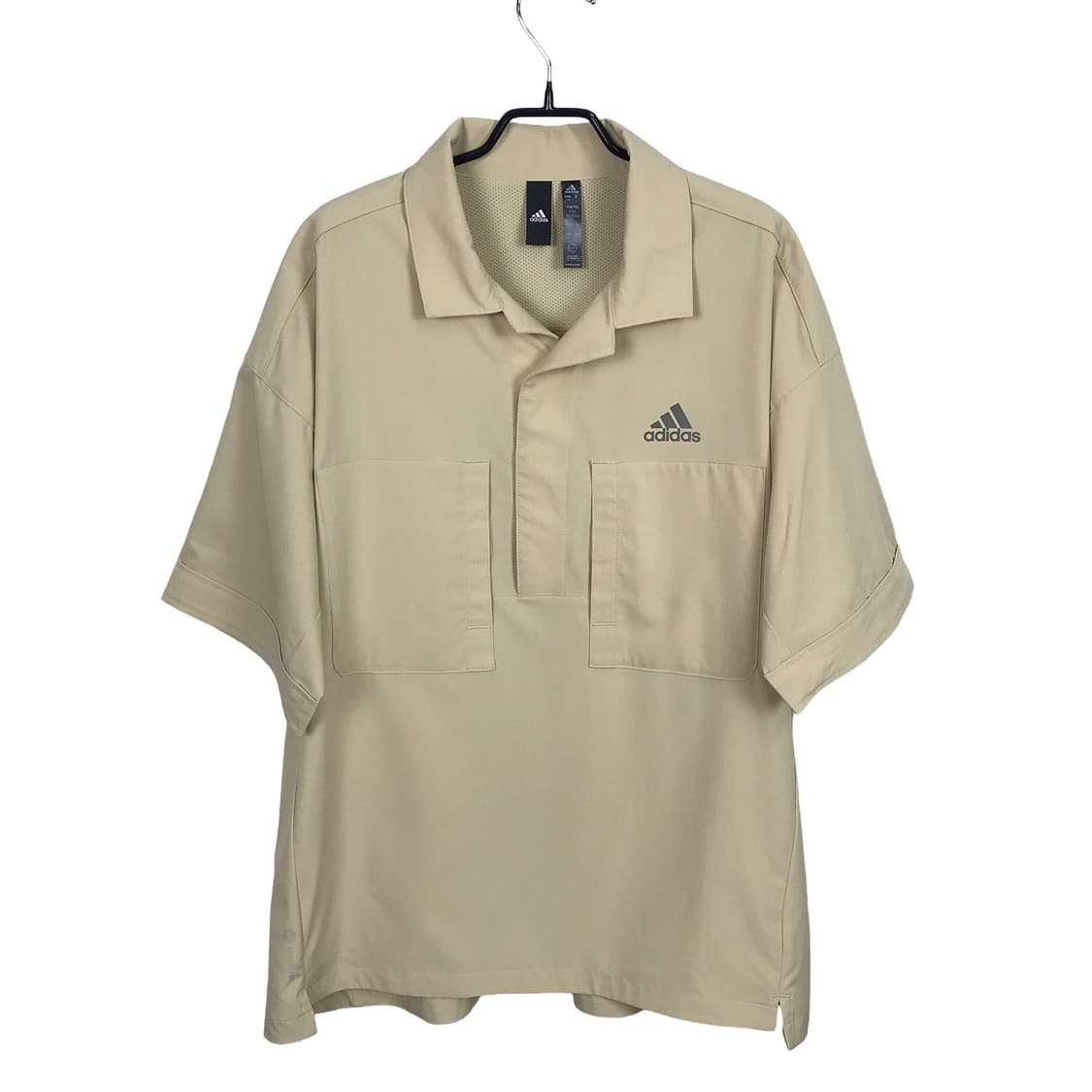 아디다스 adidas 에센셜 풀오버 반팔 셔츠 남성XL 상품이미지1