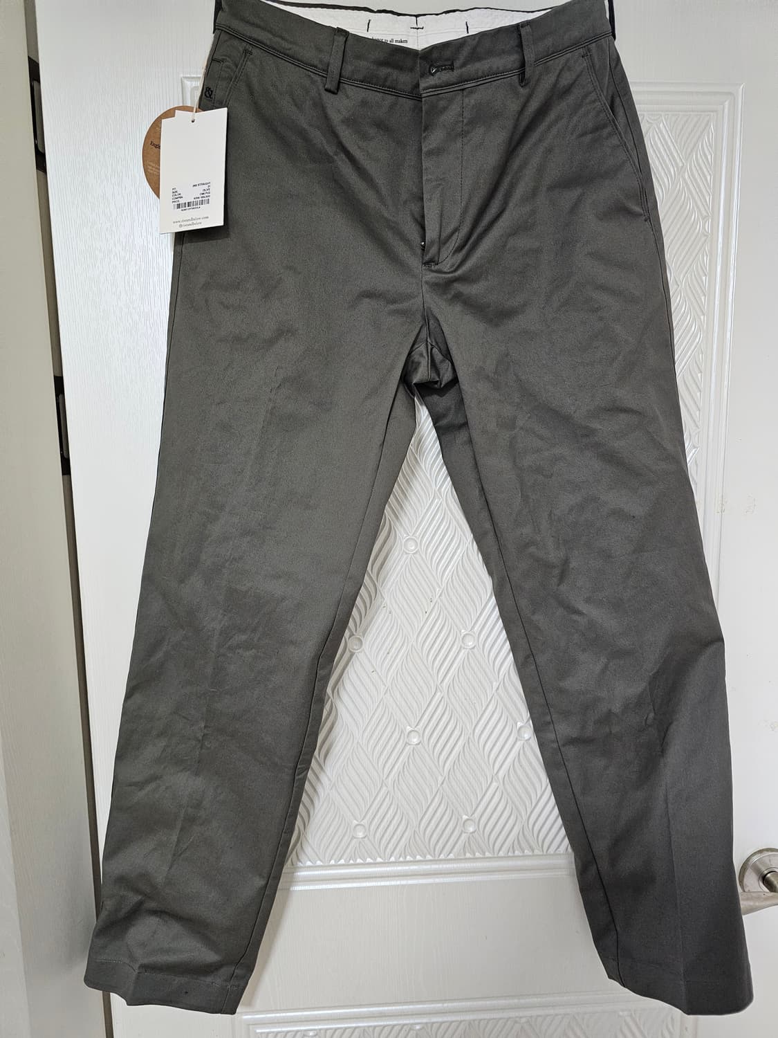 라이즈앤빌로우 26SS 수피마 265치노 올리브색/택포함 새상품 상품이미지3