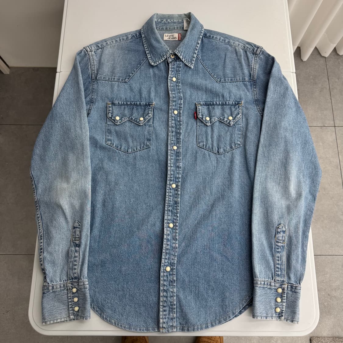 리바이스 웨스턴 셔츠 상품이미지2