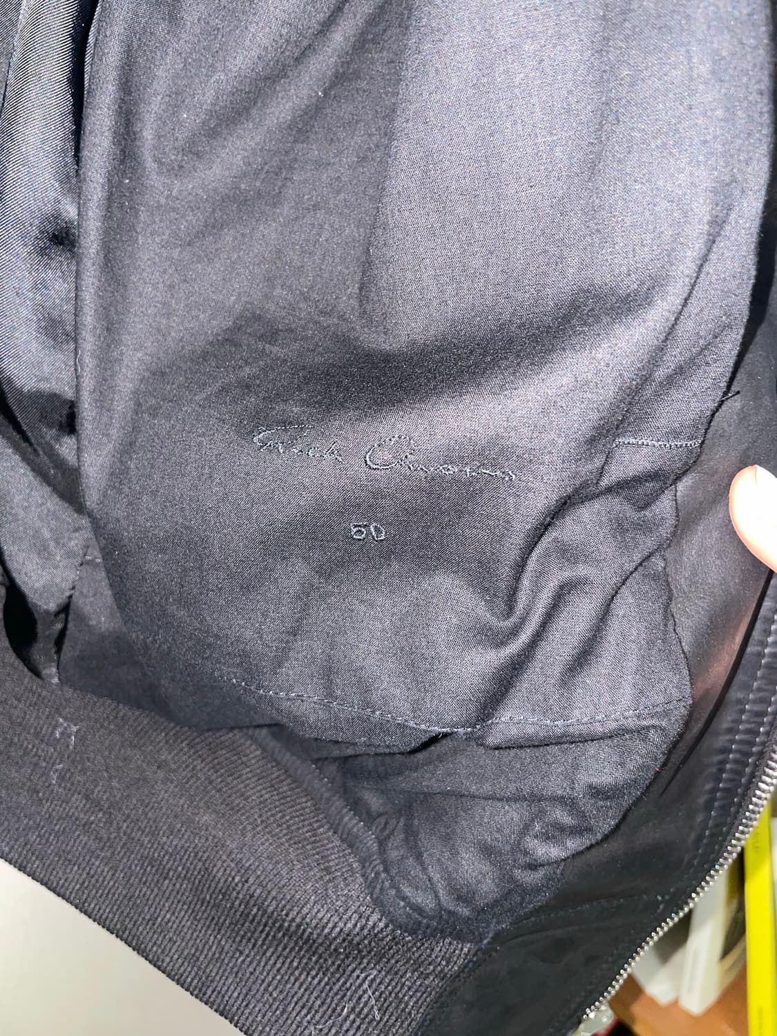 릭오웬스 레더자켓 / 사이즈 50 상품이미지6