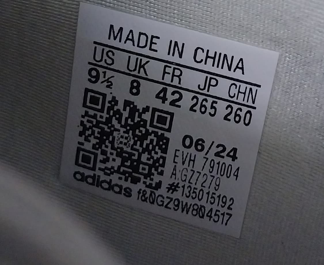 아디다스 오즈위고 셀록스 265mm 상품이미지9