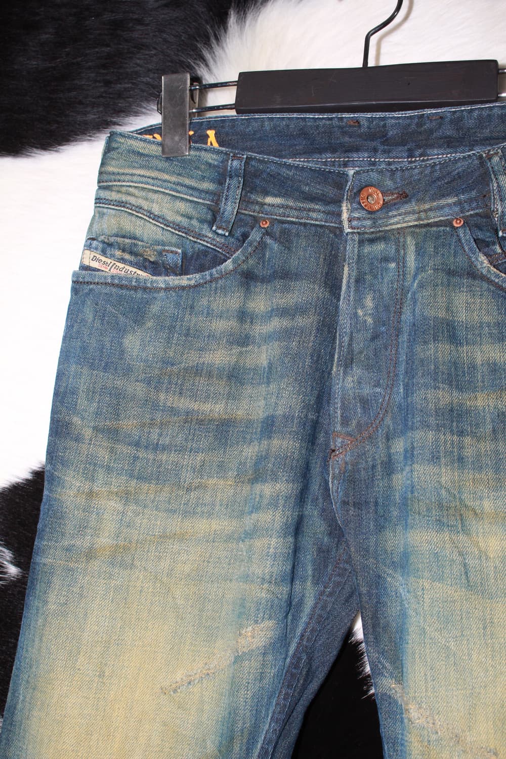 Diesel poiak hard washed denim 상품이미지2