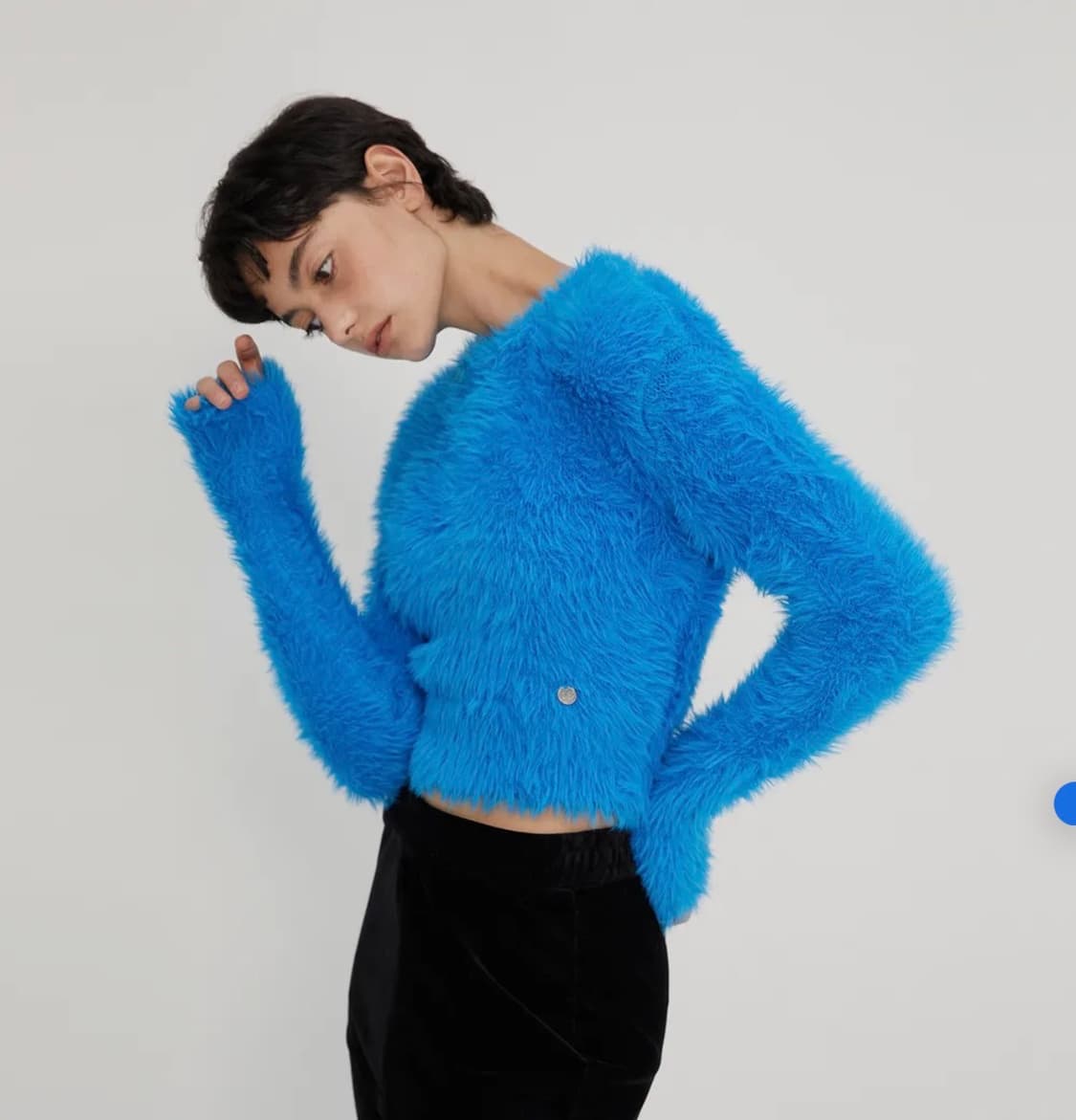 로켓런치 더로켓 퍼 헤어 니트 상품이미지1