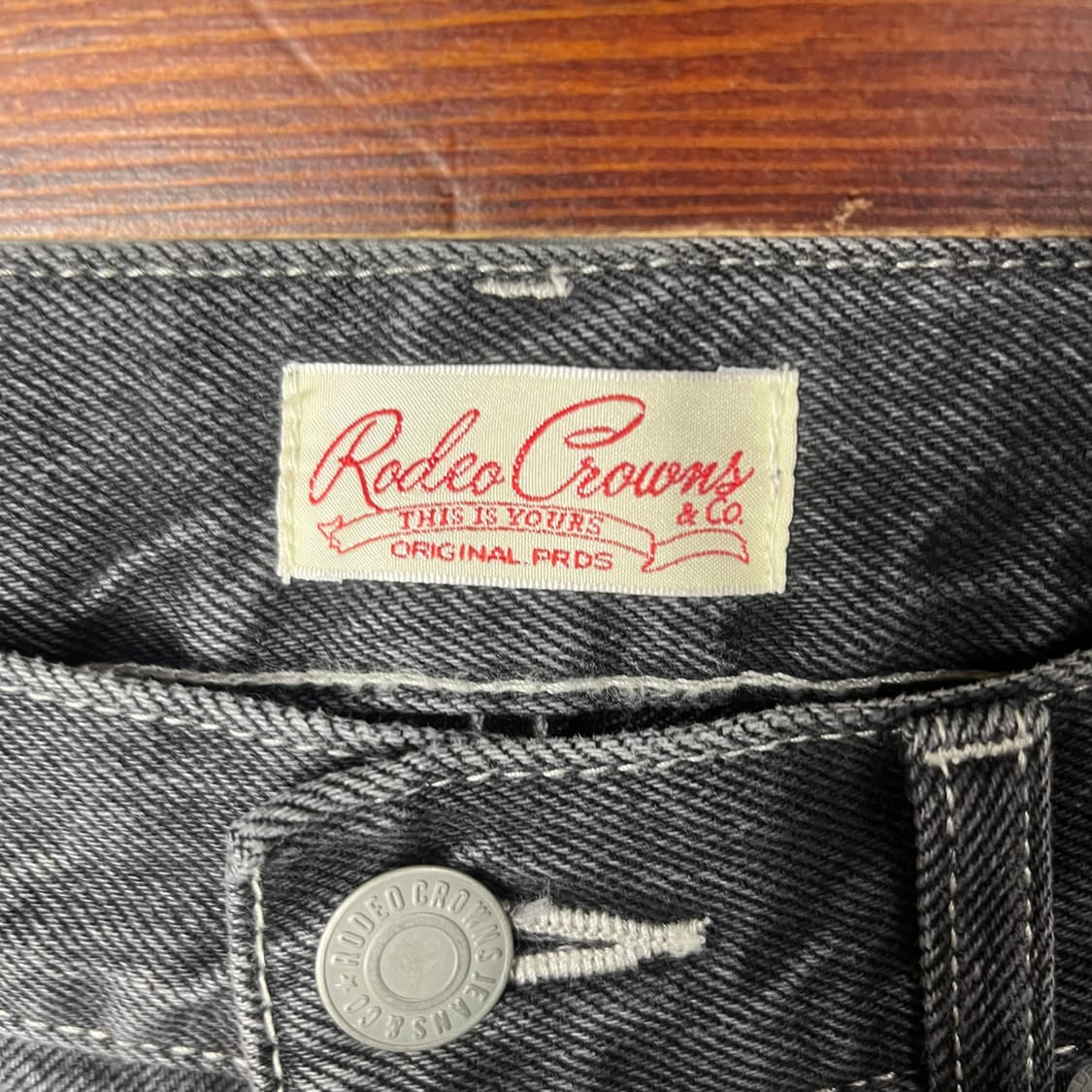 [RODEO CROWNS] 로데오크라운 리워크 부츠컷 데님팬츠 상품이미지5