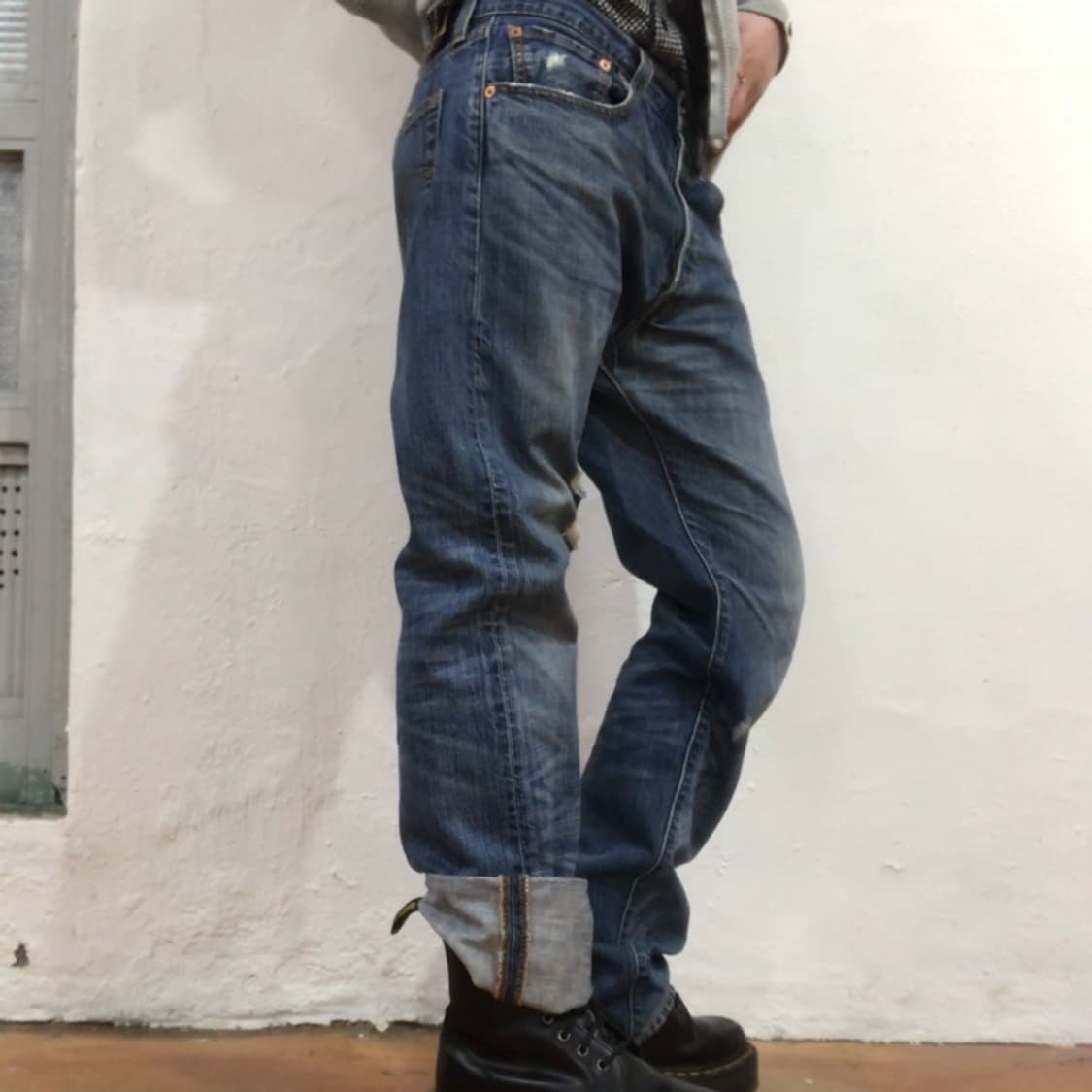 리바이스 501 데님 팬츠 / W32 L33 사이즈 상품이미지2