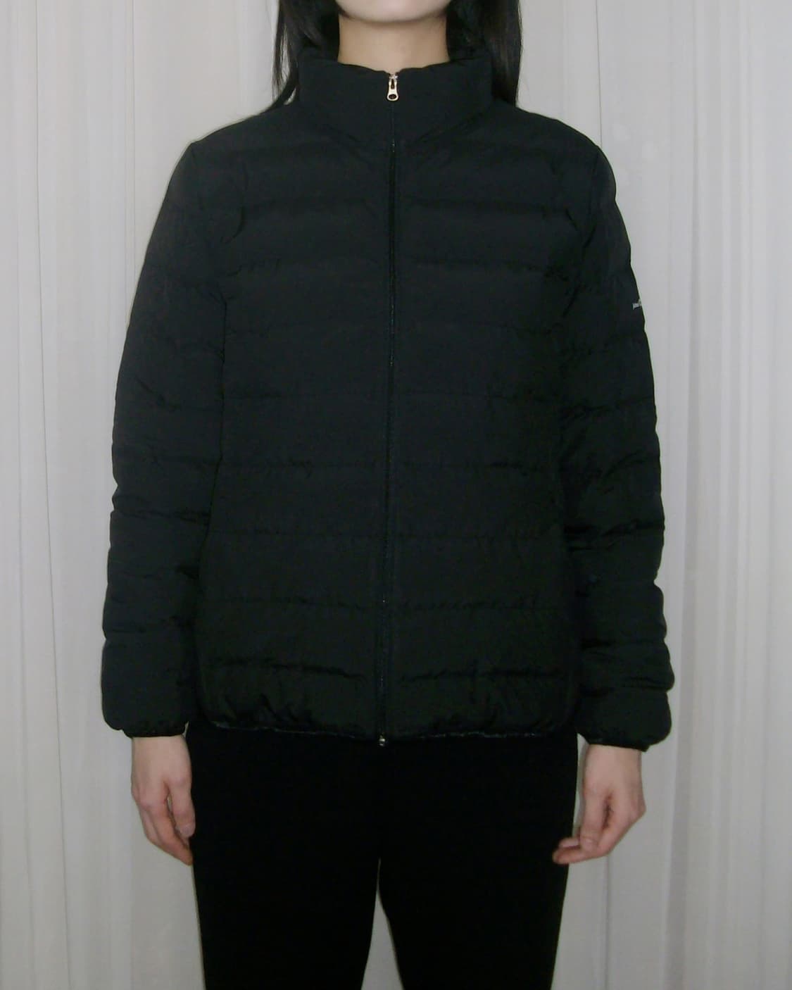 지초이 컴포트 패딩 25-004 블랙 2 상품이미지2